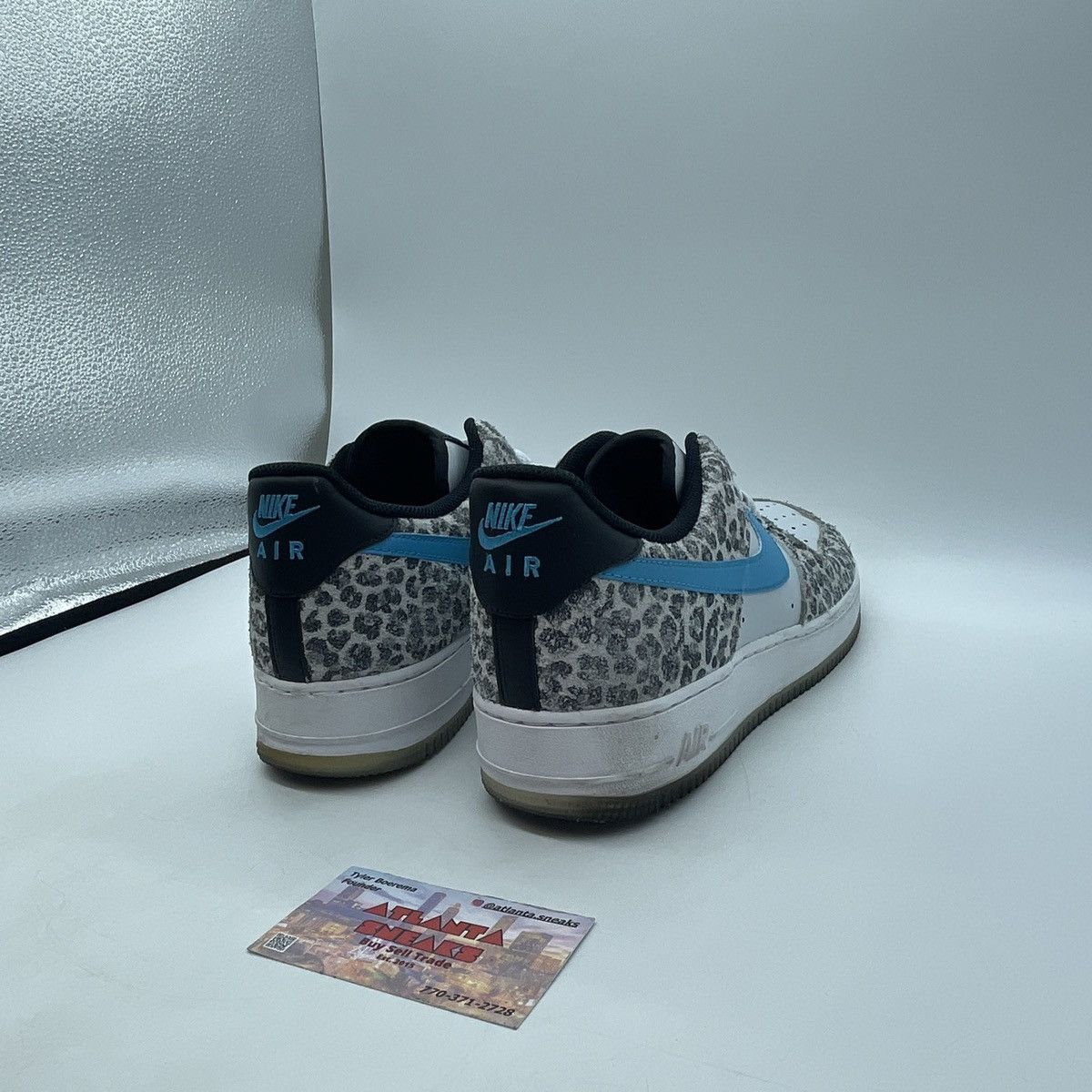 Nike Air Force 1 low snow leopard Size US 11 / EU 44 - 5 Thumbnail