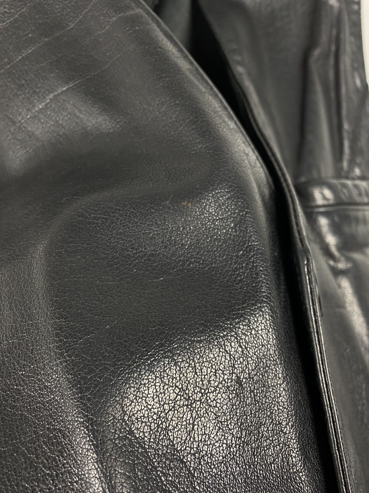 Genuine Leather Vintage Apollo Leather Vest Biker Harley Davidson Avirex Y2K Size US L / EU 52-54 / 3 - 7 Thumbnail