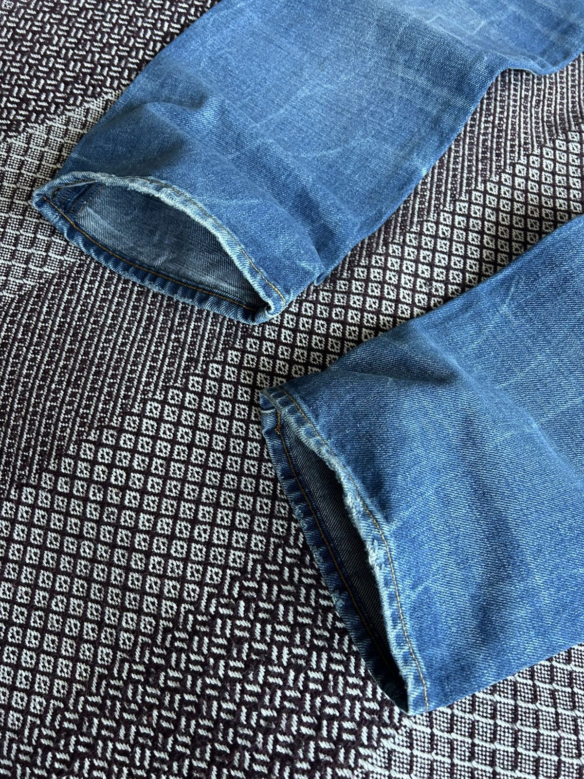 G-Star G-Star Raw 3301 Low Tapered Wash Faded Jeans Men Size 32/34 Size US 32 / EU 48 - 4 Thumbnail