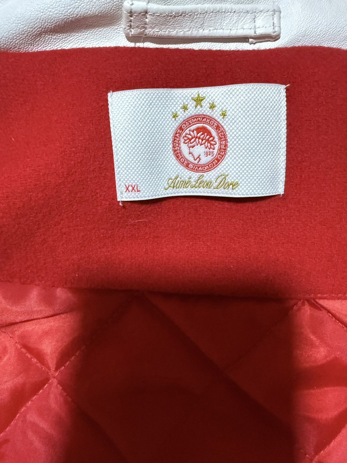 Aime Leon Dore Aime Leon Dore ALD / Olympiacos F.C. Varsity Jacket size XXL Size US XXL / EU 58 / 5 - 16 Thumbnail