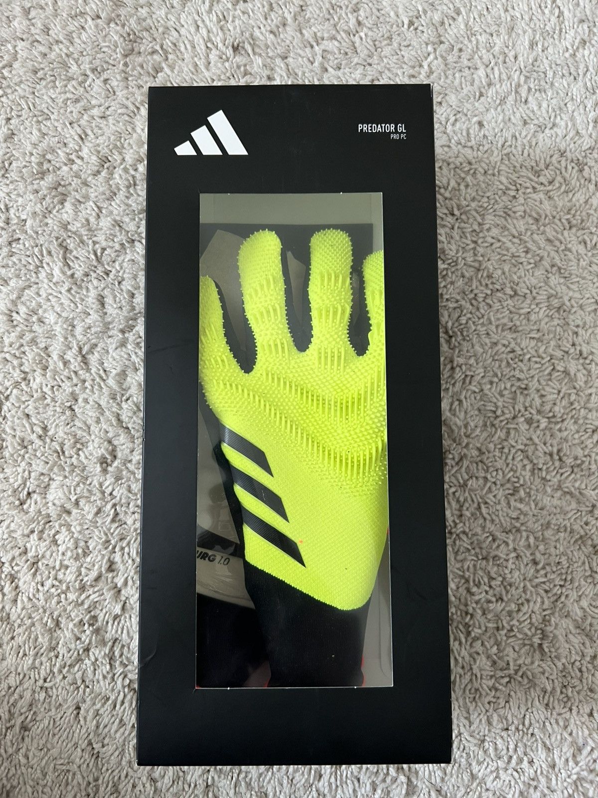 Adidas adidas PREDATOR PRO GL P GOALKEEPER Gloves Solar Yellow $160 Size ONE SIZE - 11 Thumbnail