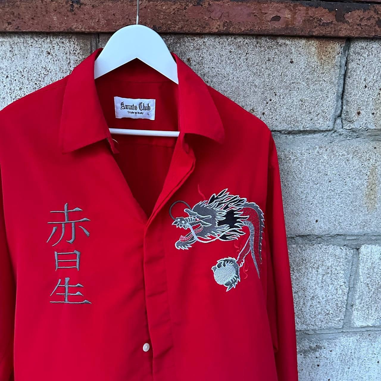 Japanese Brand VTG Japan Style Shirt Button Up Dragon Size L Y2K 00s USA Size US L / EU 52-54 / 3 - 5 Thumbnail