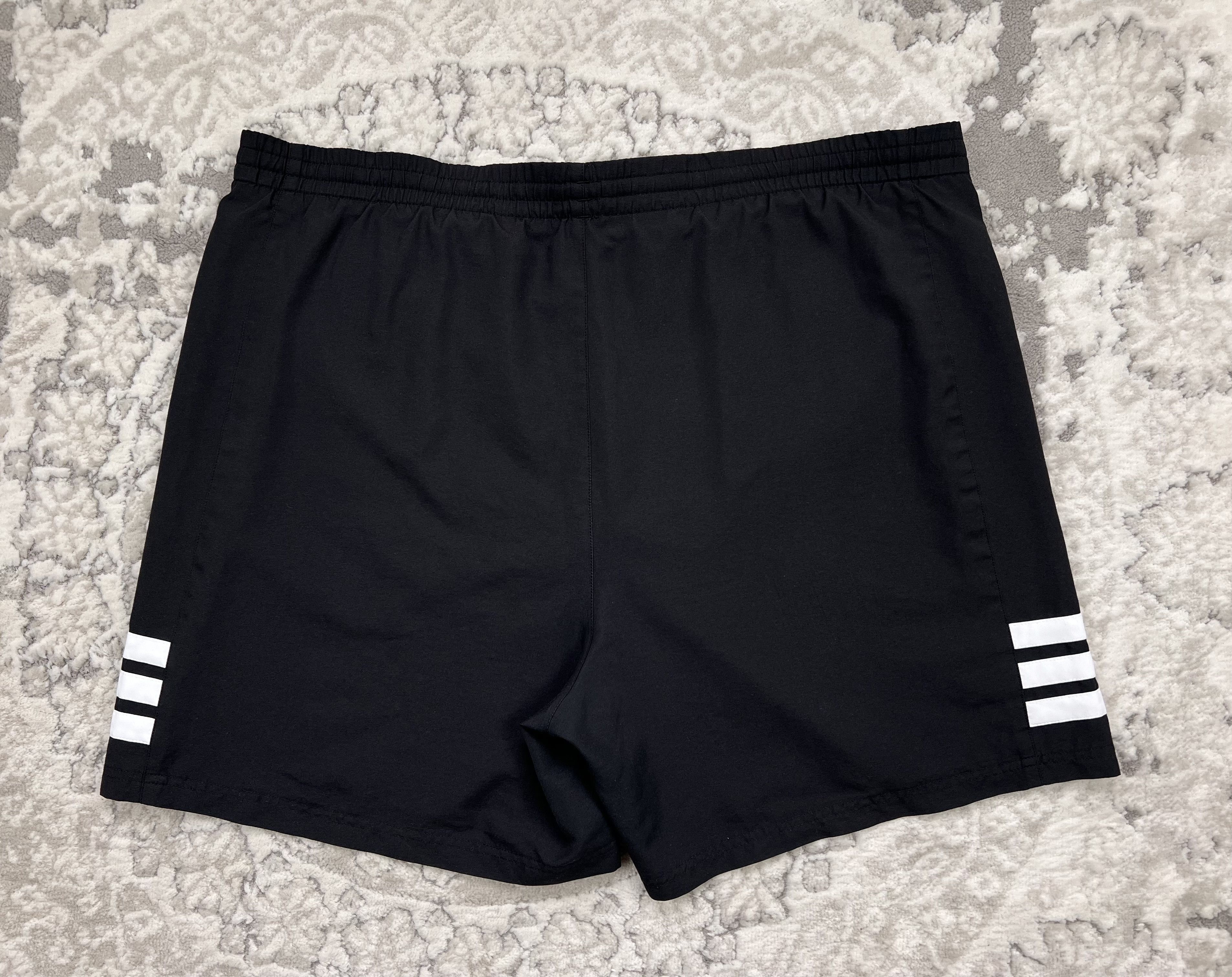 Adidas × Vintage Vintage Adidas 3-Stripes Swim Shorts Y2K XL Size US 36 / EU 52 - 7 Thumbnail