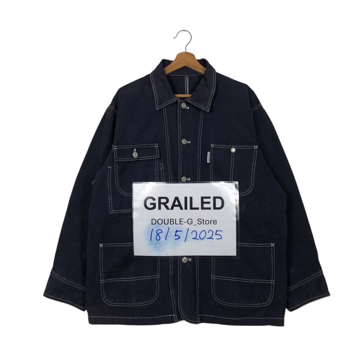 Japanese Brand 📌Vintage Chore Work Jacket Detroit Neyries Issey Miyake Size US M / EU 48-50 / 2 - 1 Thumbnail
