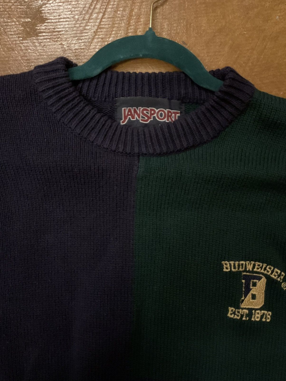Budweiser Budweiser Men's Color Block Crewneck Sweater Size US M / EU 48-50 / 2 - 6 Thumbnail