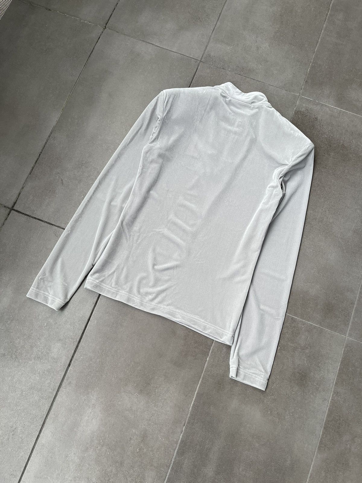 Han Kjobenhavn !DS! SS22 Han Kjobenhavn Half Zip Sharp Grey Long Sleeve Size US M / EU 48-50 / 2 - 13 Thumbnail