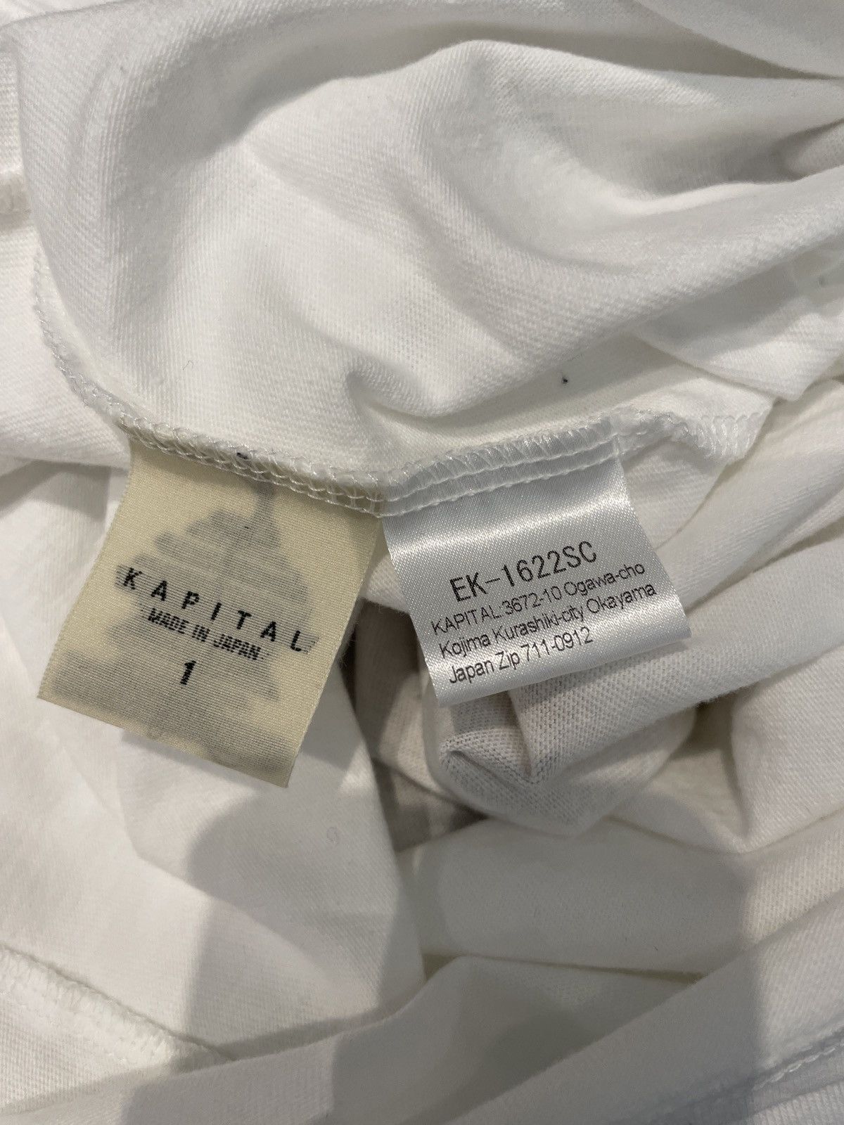 Kapital Kapital Watches Sleeveless Shirt White Size US S / EU 44-46 / 1 - 4 Thumbnail