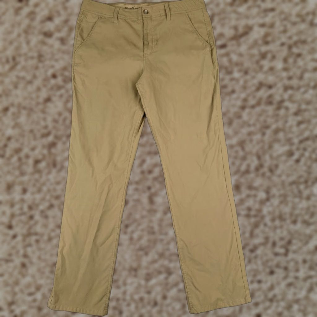Weatherproof Weatherproof Pants Mens Regular Cargo Straight Beige 36x32 Nylon Blend Size 36 Inseam 32 Front Flat Pockets Cargo Pocket Workwear Outdoor Size US 36 / EU 52 - 1 Thumbnail