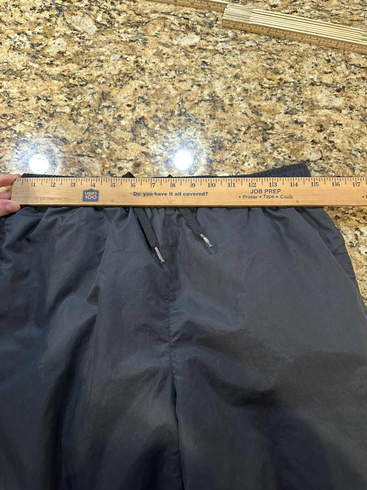 Nike Nike men’s black & gray lined windbreaker pants size small Size US 29 - 5 Thumbnail