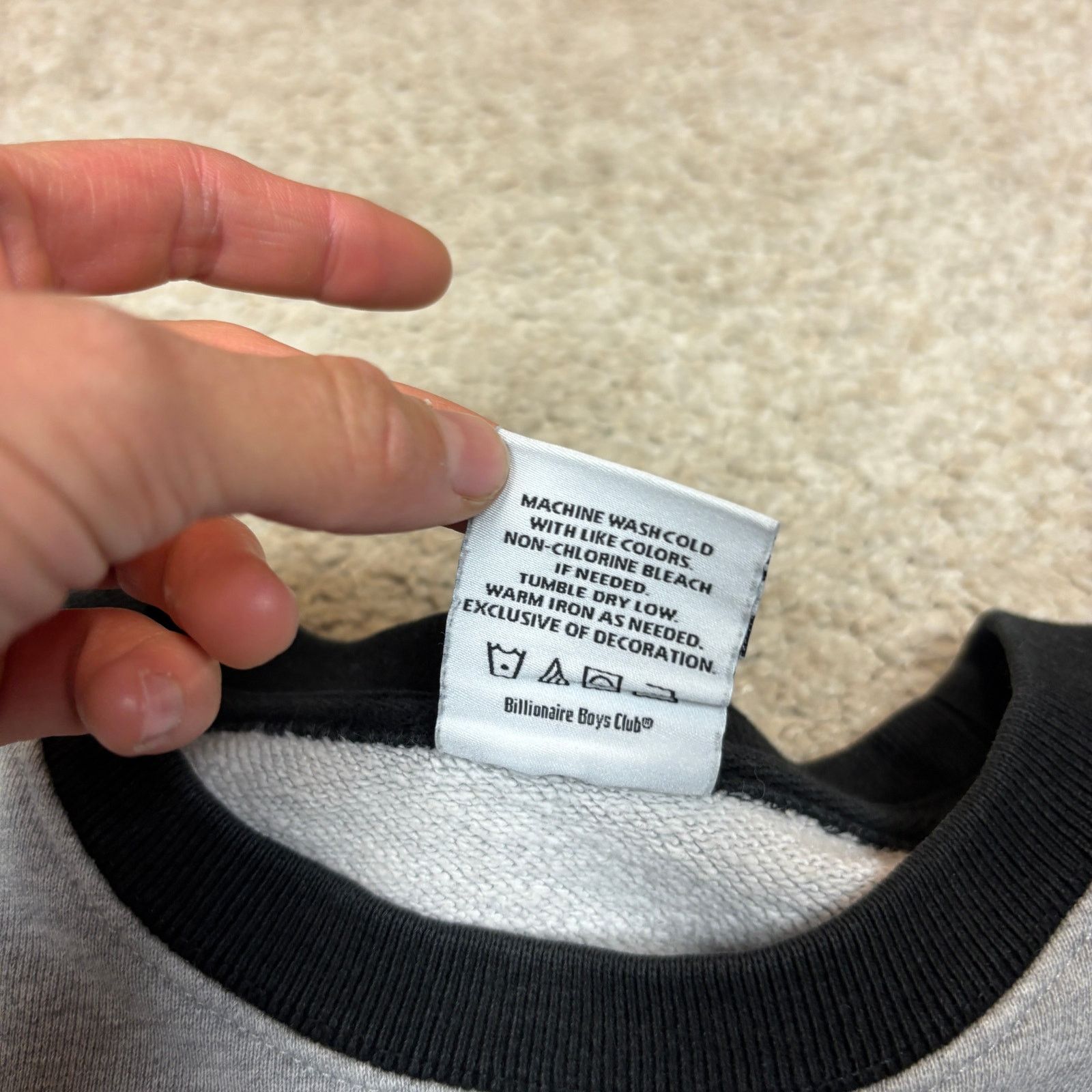 Billionaire Boys Club Billionaire Boys Club Wealth Farms Crew Sweatshirt Men's L Size US L / EU 52-54 / 3 - 6 Thumbnail