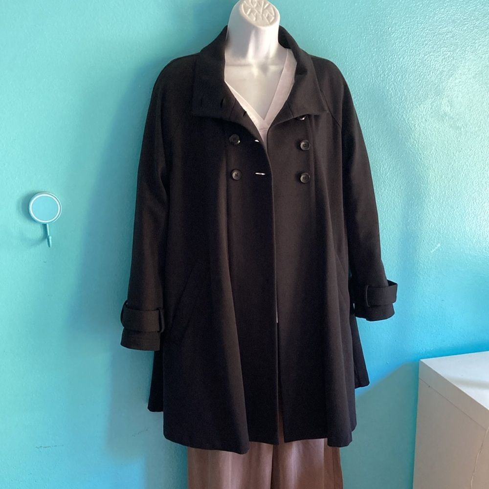 Rachel Comey Comfy USA Size XS Black Cotton Long Jacket Button Front Size S / US 4 / IT 40 - 9 Thumbnail