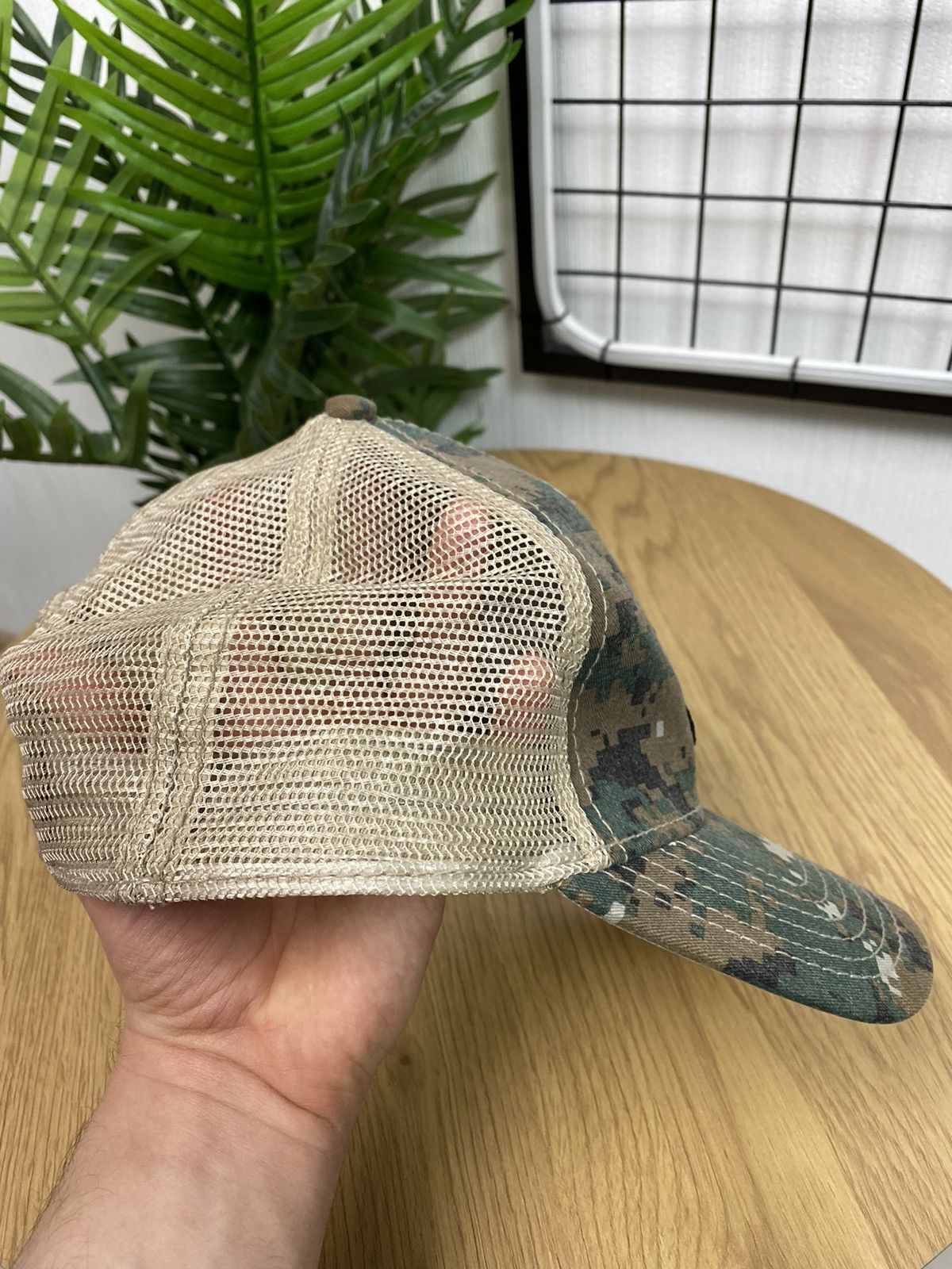 New Era New York Yankees New Era Camo Trucker Hat Unisex OS Cap Size ONE SIZE - 6 Thumbnail
