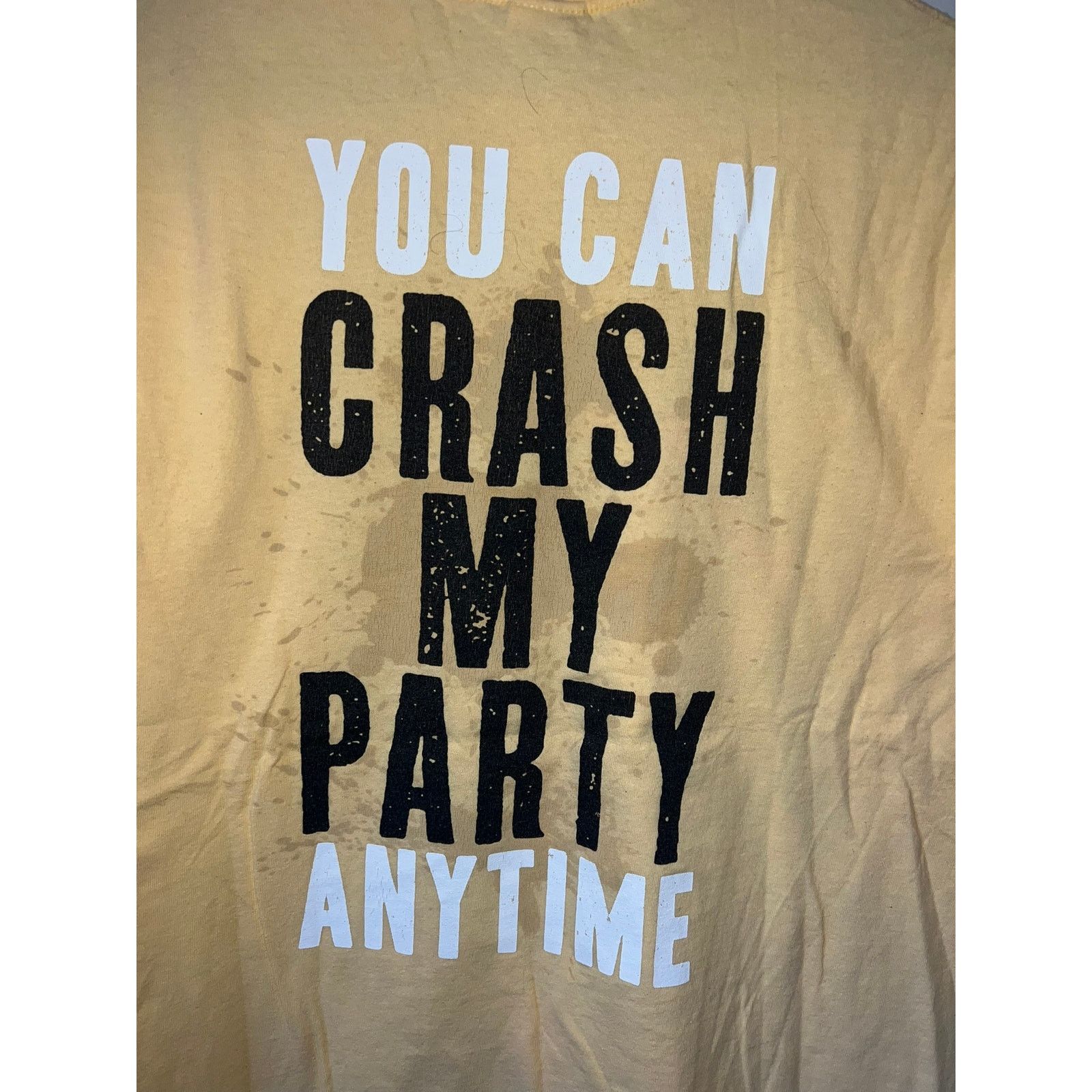 Gildan Luke Bryan Tour Shirt You Can Crash My Party Anytime Country Size US M / EU 48-50 / 2 - 8 Thumbnail