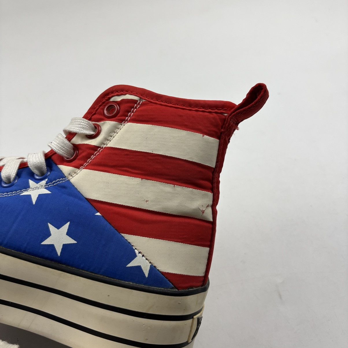 20471120 20471120 HYOMA Stars and Stripes Platform Sneakers Size US 5 / IT 35 - 3 Thumbnail