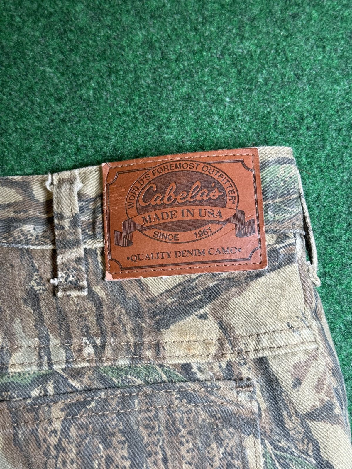 Realtree × Vintage Vintage 90s Cabela’s Realtree Camo Hip Hop Hunting Pants Size US 36 / EU 52 - 3 Thumbnail