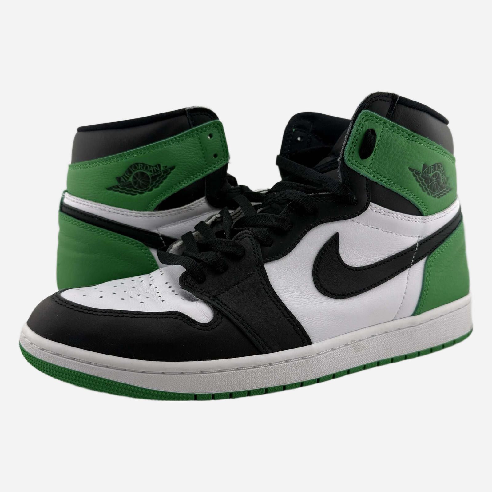 Nike Air Jordan 1 Retro High OG Lucky Green 12.5 Used with Box Size US 12.5 / EU 45-46 - 1 Thumbnail