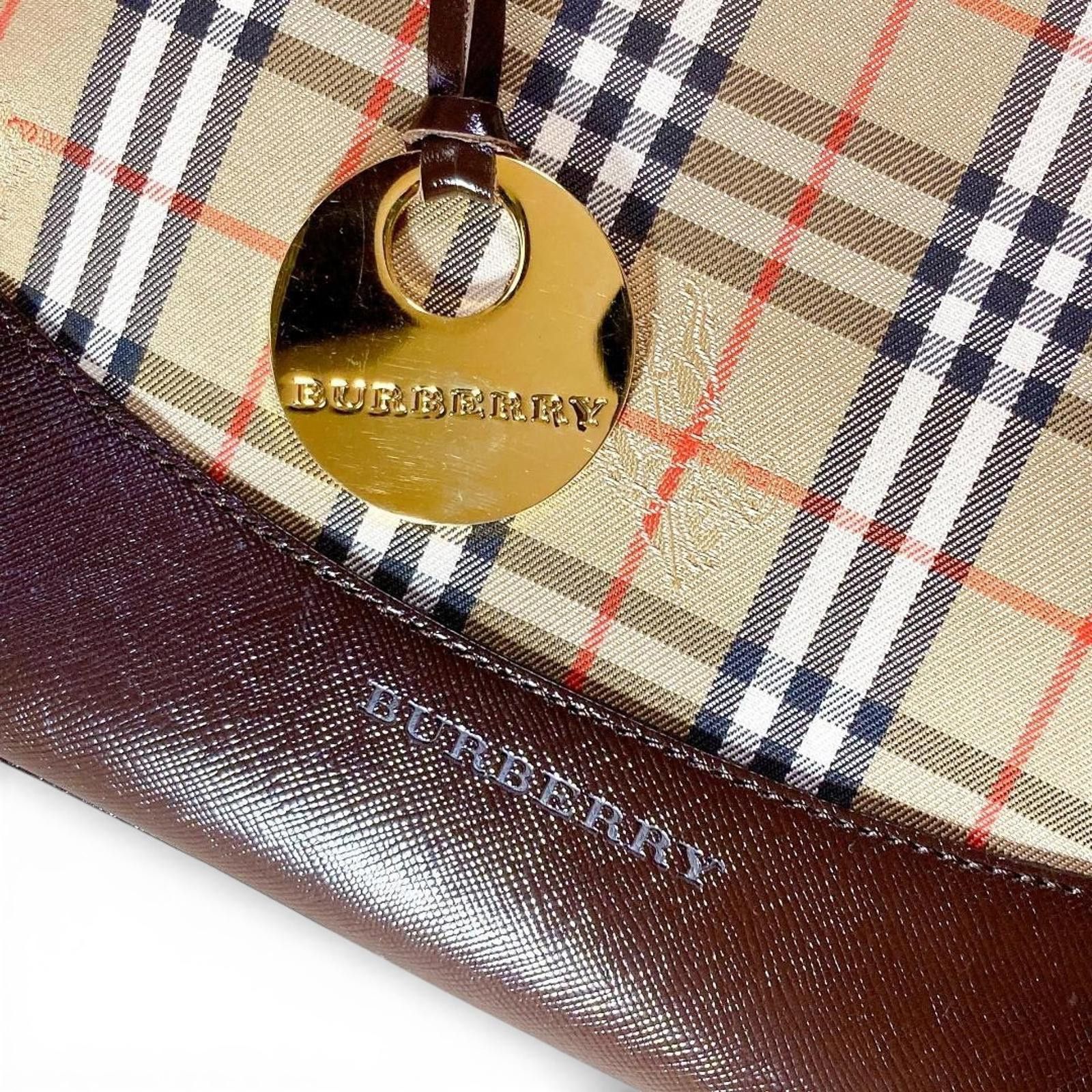 Burberry Burberry - Classic Check Tote Bag Size ONE SIZE - 9 Thumbnail