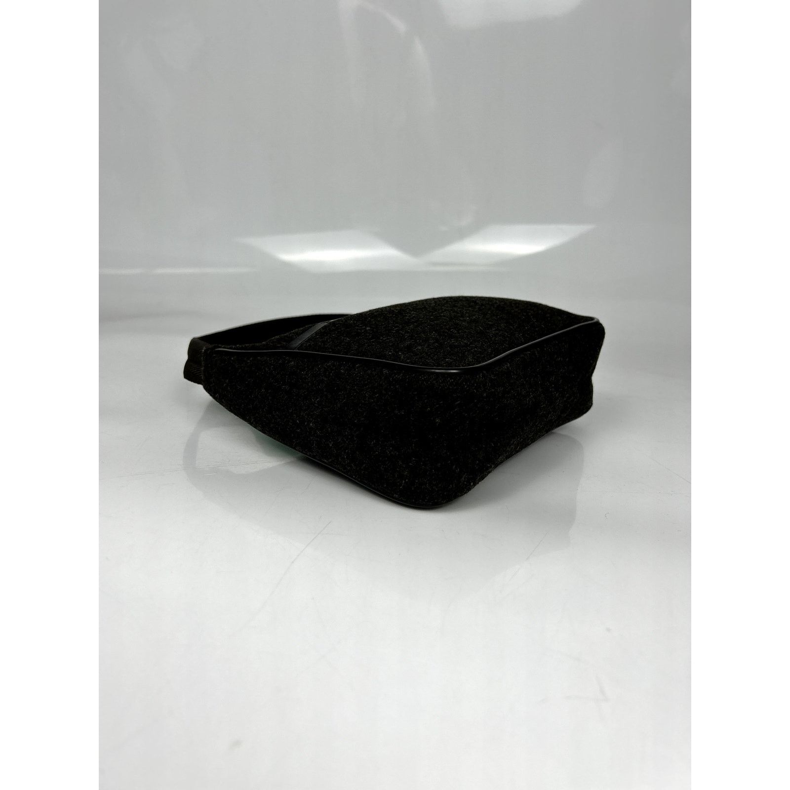 Prada Prada Hobo Wool Gray Mini Bag Size ONE SIZE - 11 Thumbnail