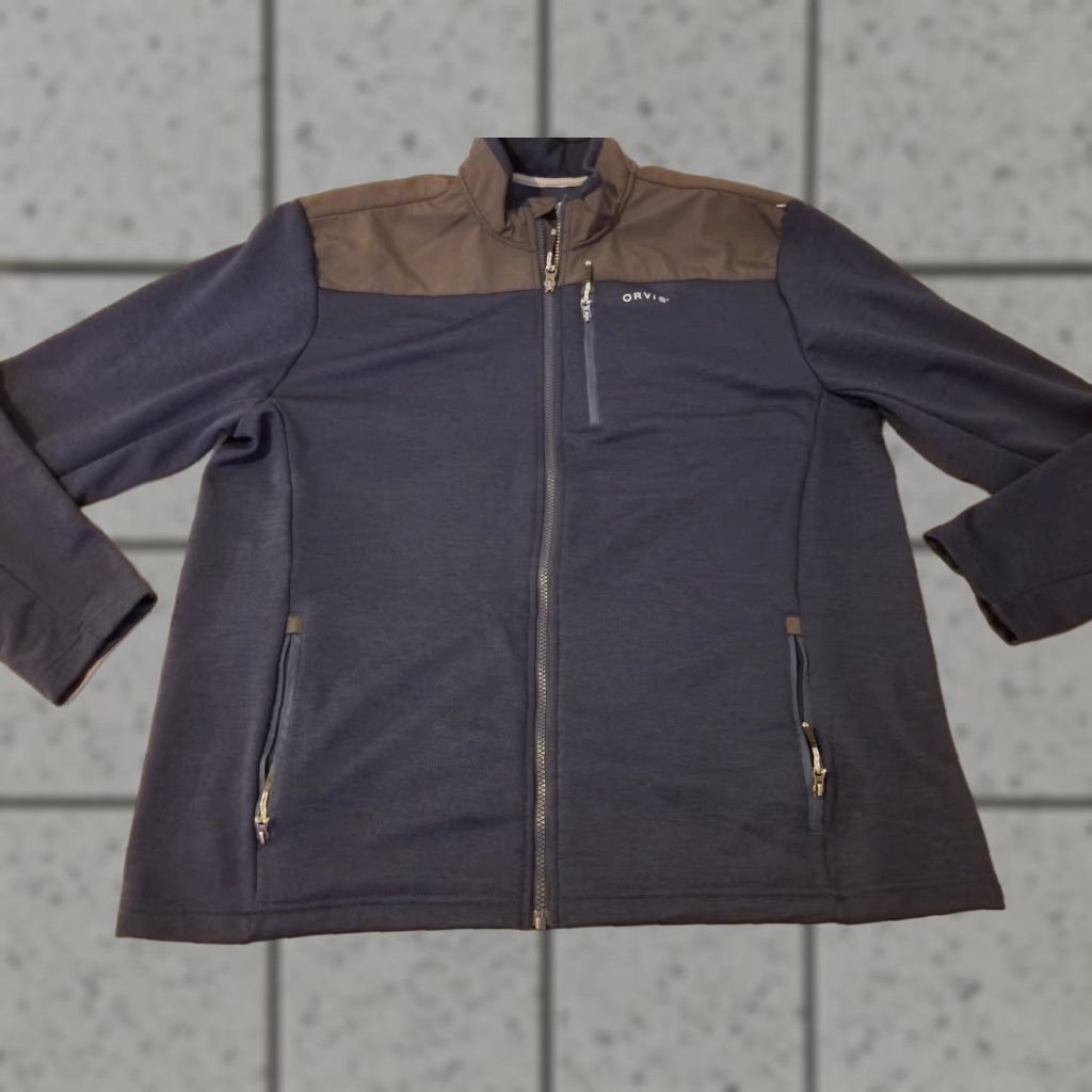 Orvis VINTAGE? (No) Orvis Jacket XL Men Navy Blue 3-in-1 Jacket Mens XL Blue Polyester Size US XL / EU 56 / 4 - 1 Thumbnail