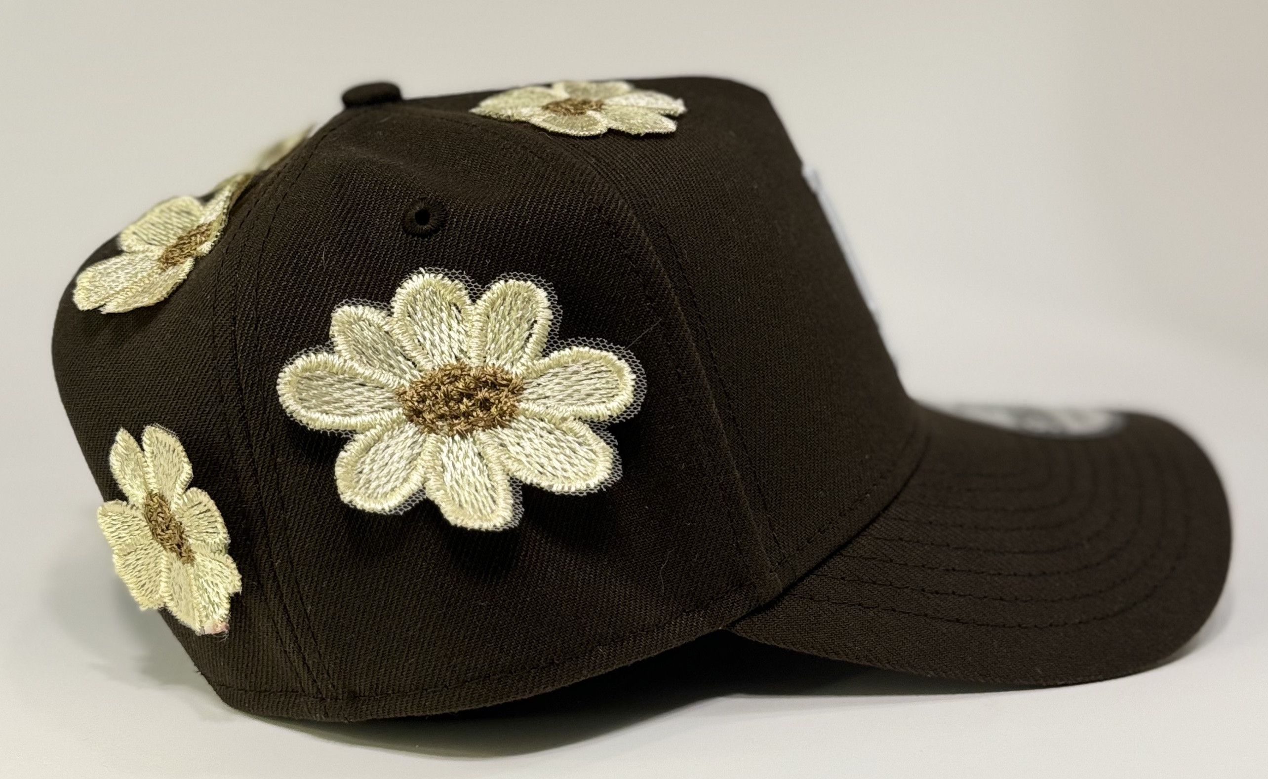 New Era Mocha Cream New Era Custom Hat Size ONE SIZE - 7 Thumbnail