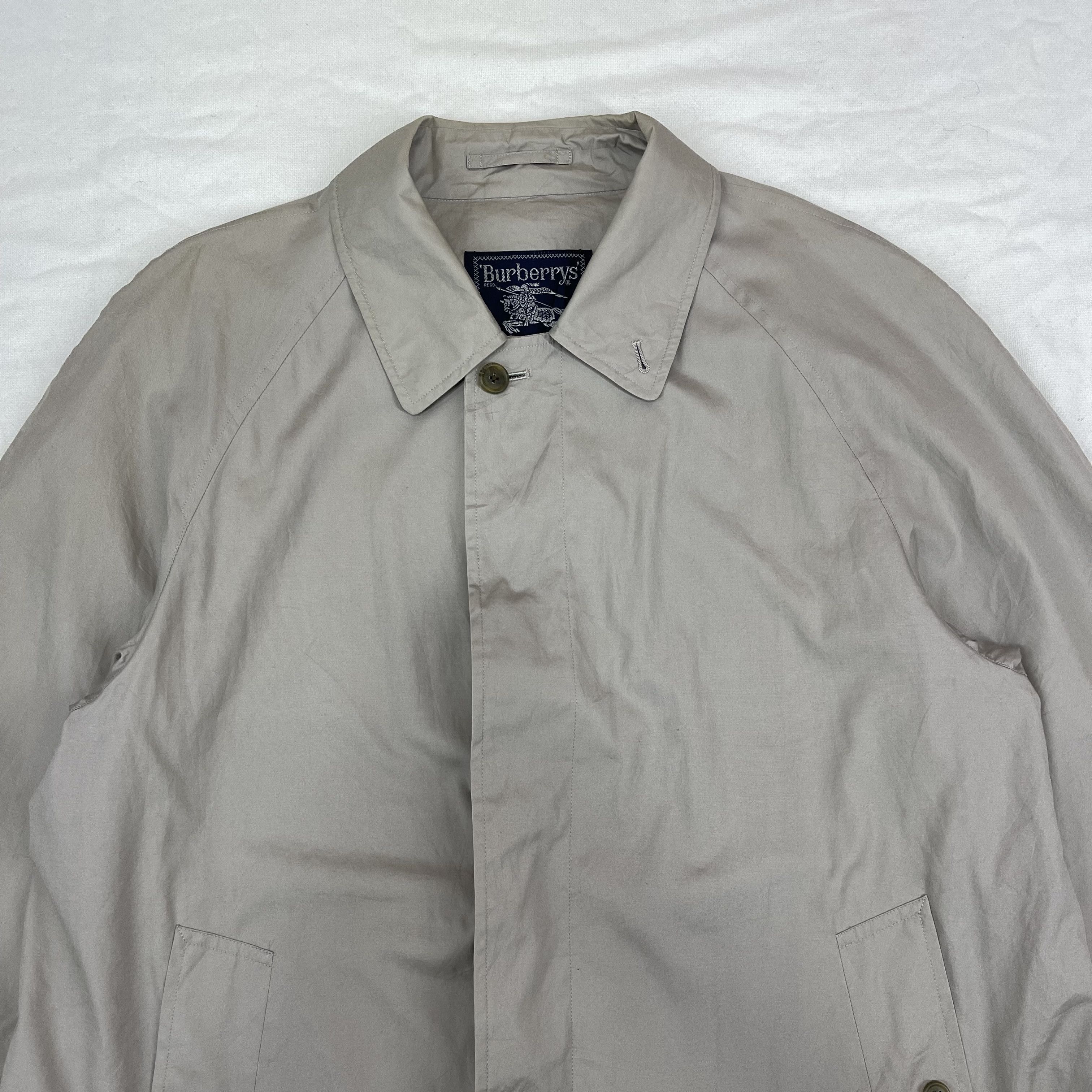 Burberry Prorsum 90s Vintage BURBERRYS PRORSUM Trench Coat #1941/11 Size US L / EU 52-54 / 3 - 2 Thumbnail