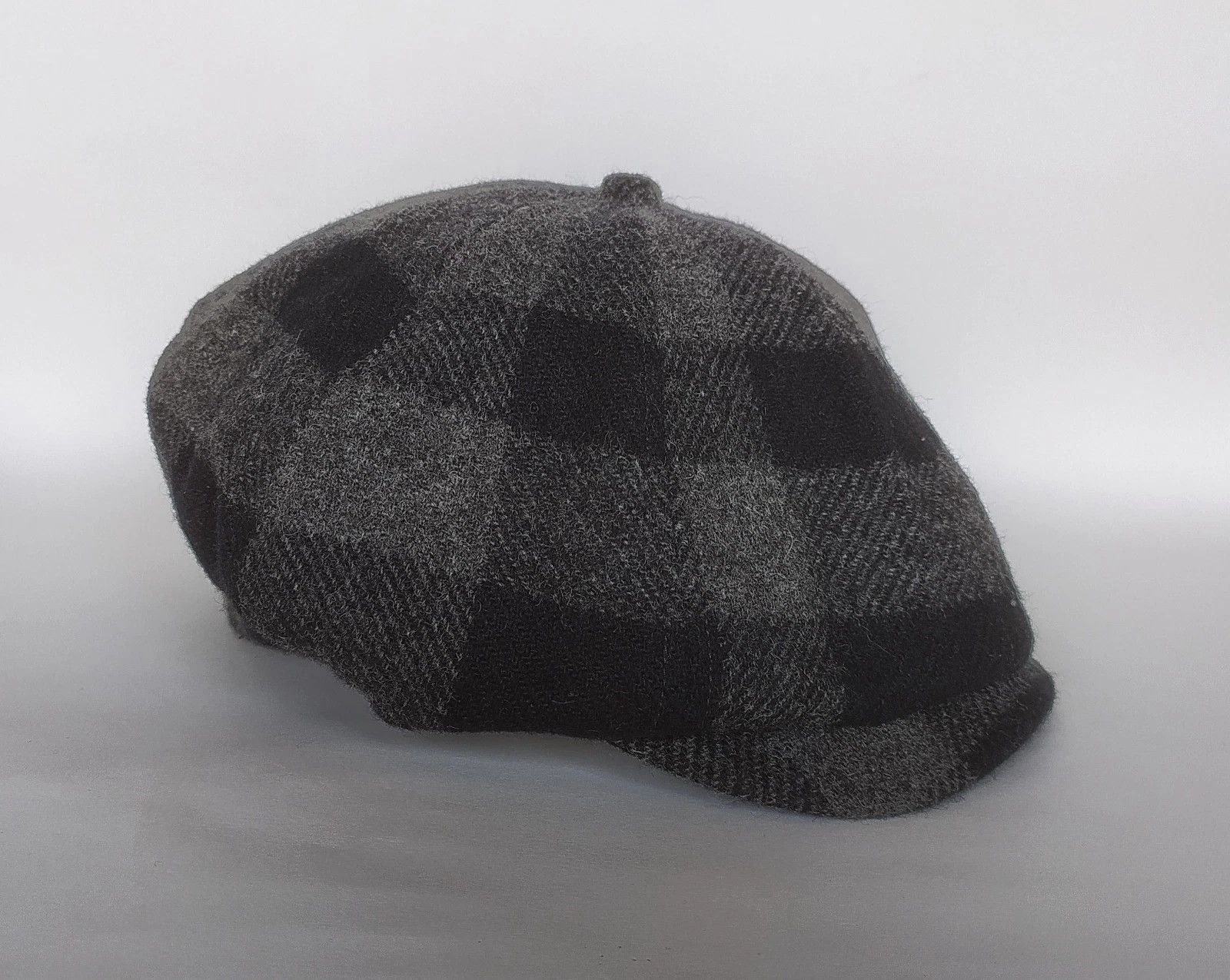 RRL Ralph Lauren DOUBLE RL Plaid Wool Twill Newsboy Cap T/3024 Size ONE SIZE - 1 Thumbnail