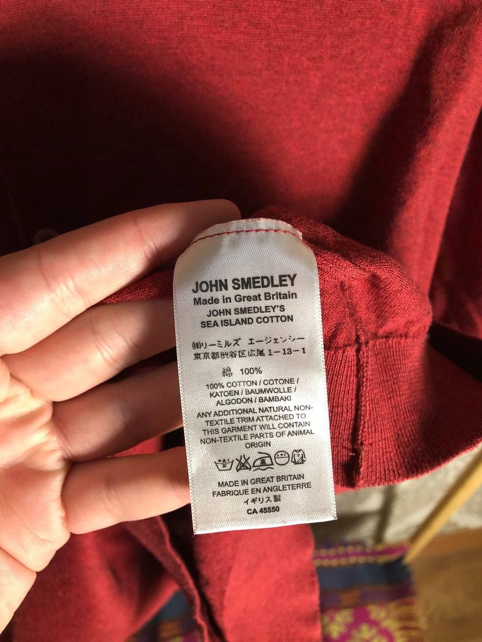 John Smedley × Vintage VERY RARE JOHN SMEDLEY DESIGNER POLOS ENGLAND STYLE LUXURY Size US L / EU 52-54 / 3 - 5 Thumbnail