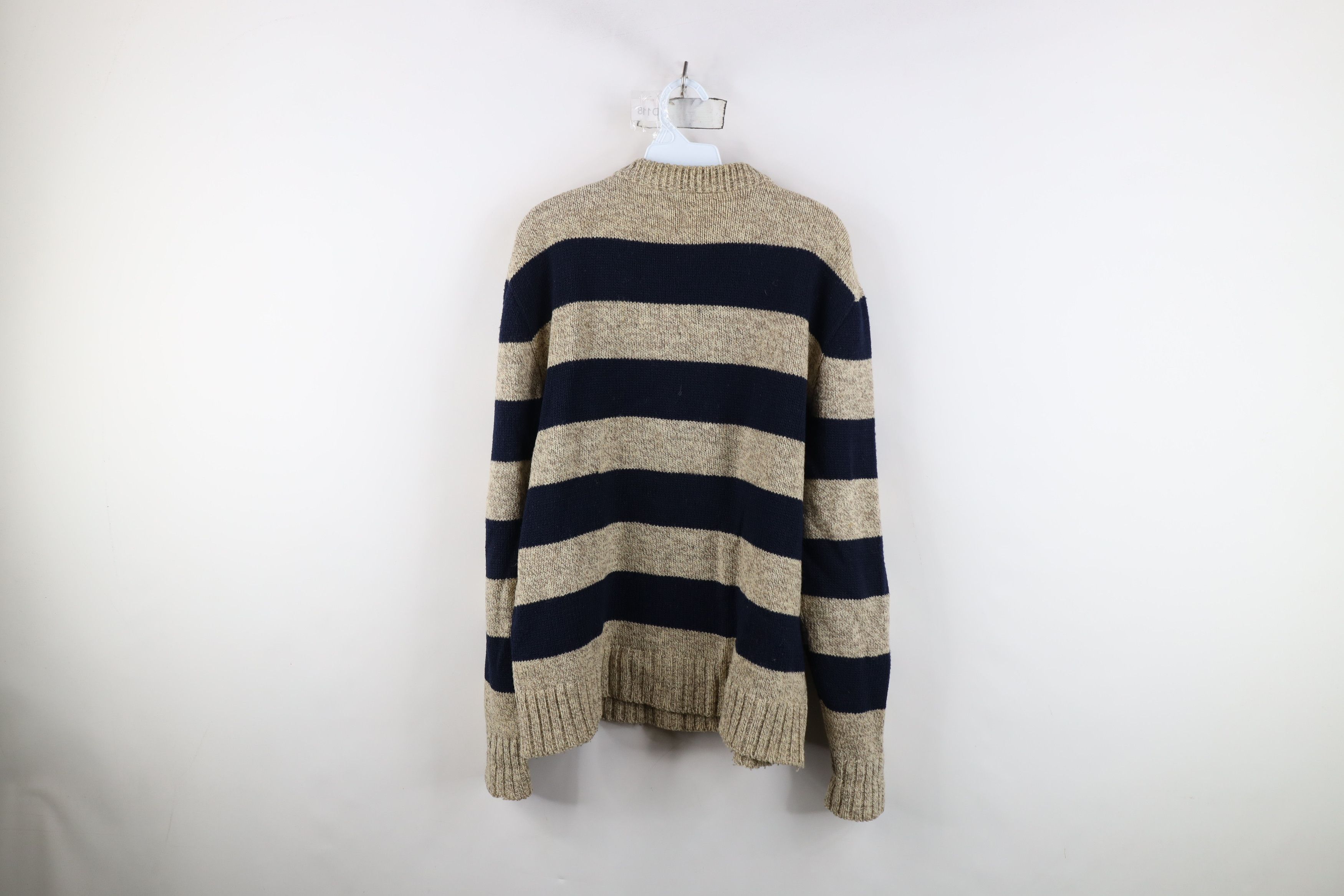 American Eagle Outfitters Vintage 90s American Eagle Outfitters Knit Striped Sweater Size US XL / EU 56 / 4 - 10 Thumbnail