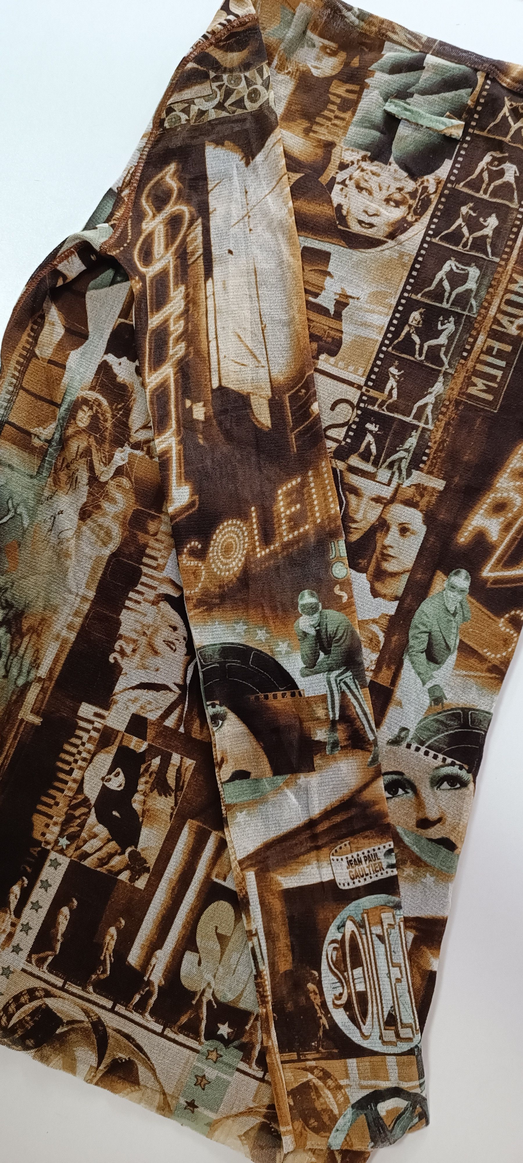 Jean Paul Gaultier Faces mesh top Size M / US 6-8 / IT 42-44 - 14 Thumbnail