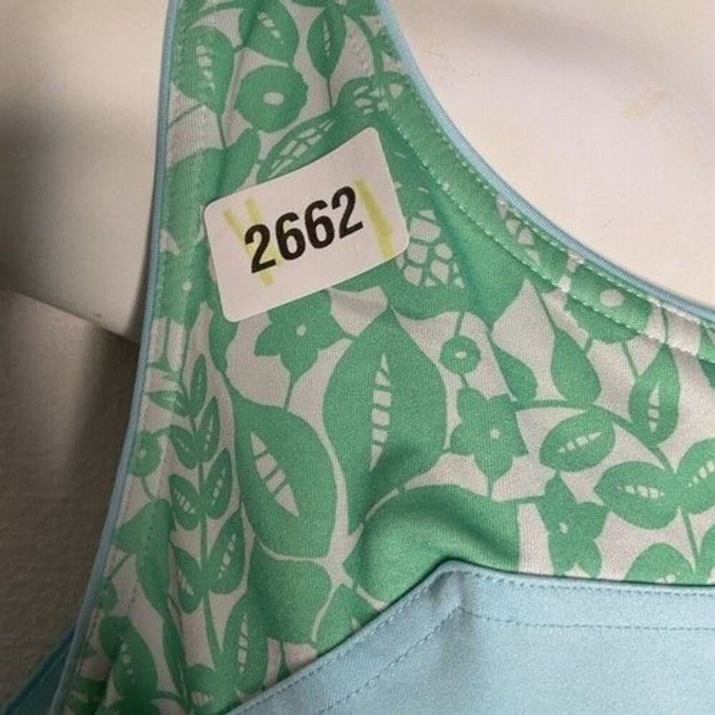 Adidas Adidas Stella McCartney Blue Pleat Mini Tennis Dress Size L Size L / US 10 / IT 46 - 10 Thumbnail
