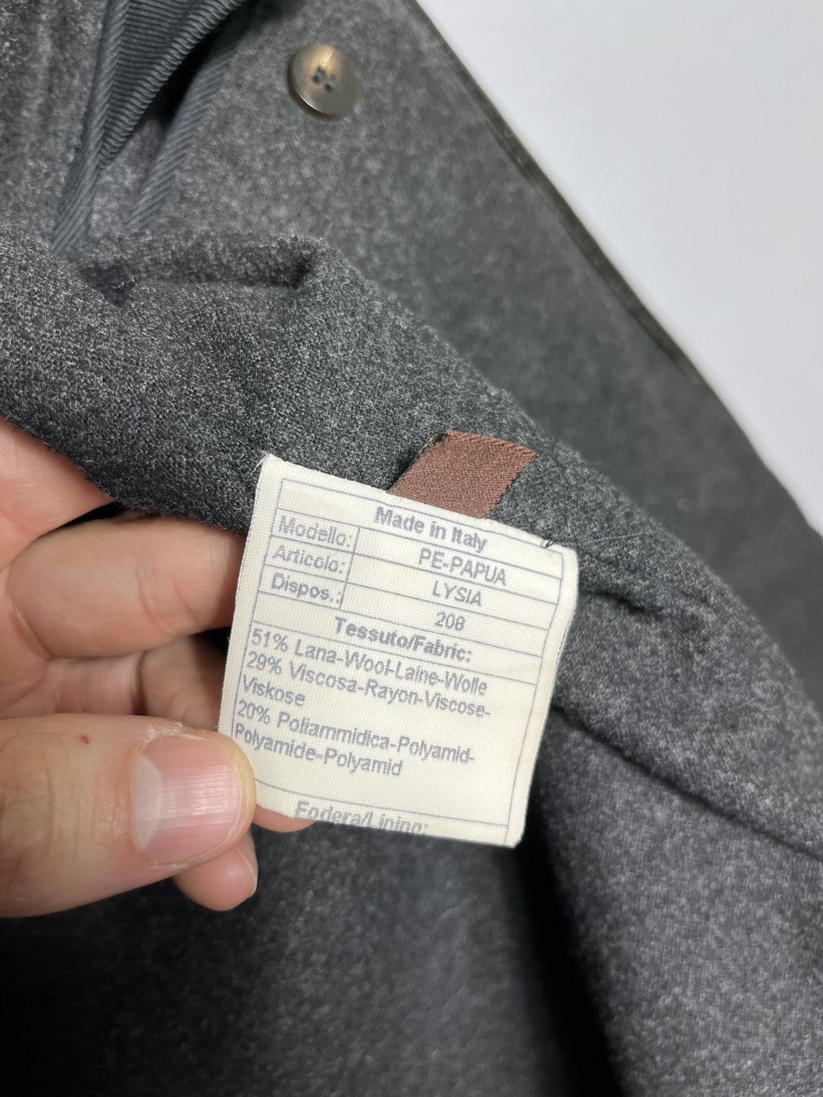 Bally bally mens jacket pe-papua black wool leather coat y2k Size US L / EU 52-54 / 3 - 14 Thumbnail