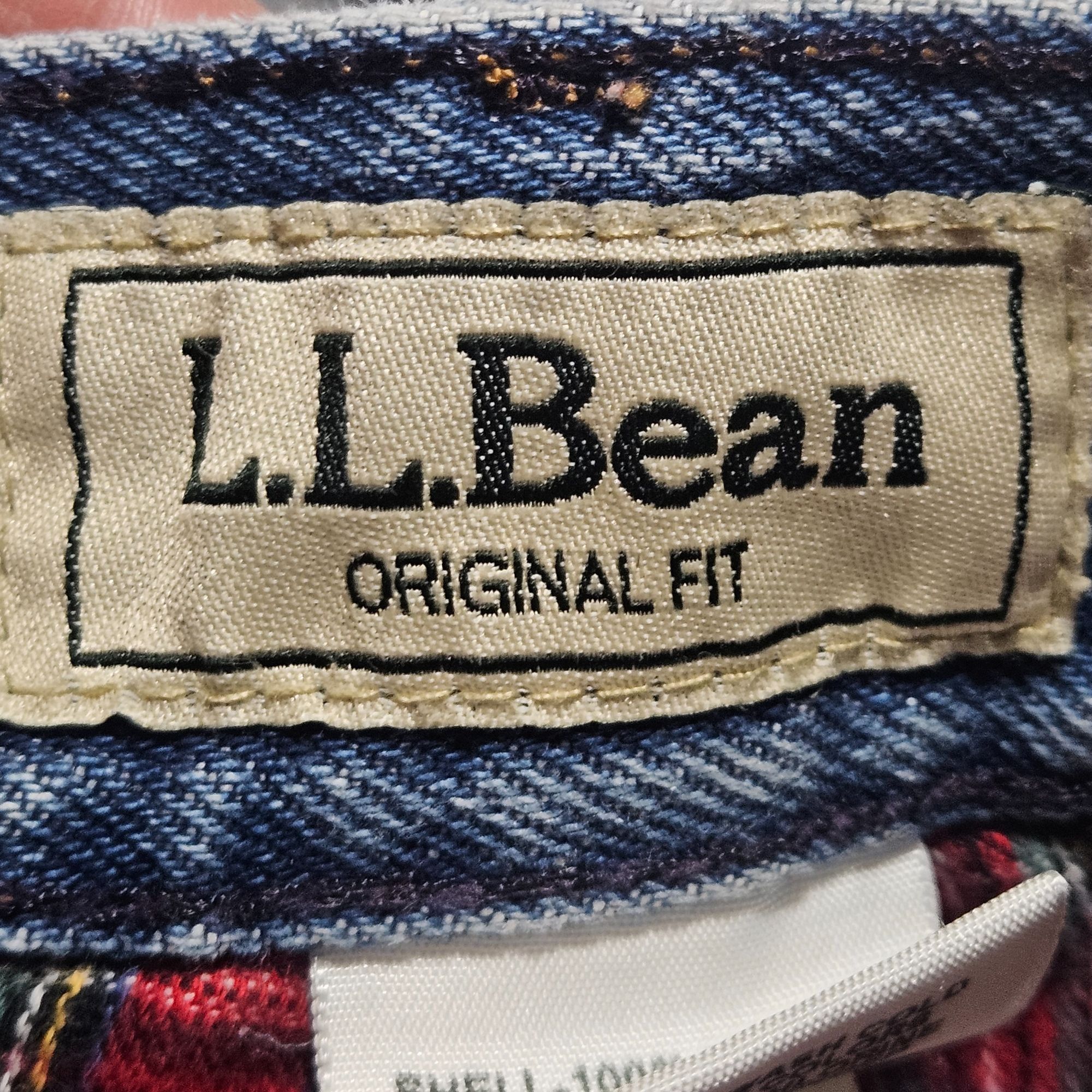 L.L. Bean L.L. Bean Women's high rise Lined Jeans Blue 8 MT Cabincore Size 30" / US 8 / IT 44 - 4 Thumbnail