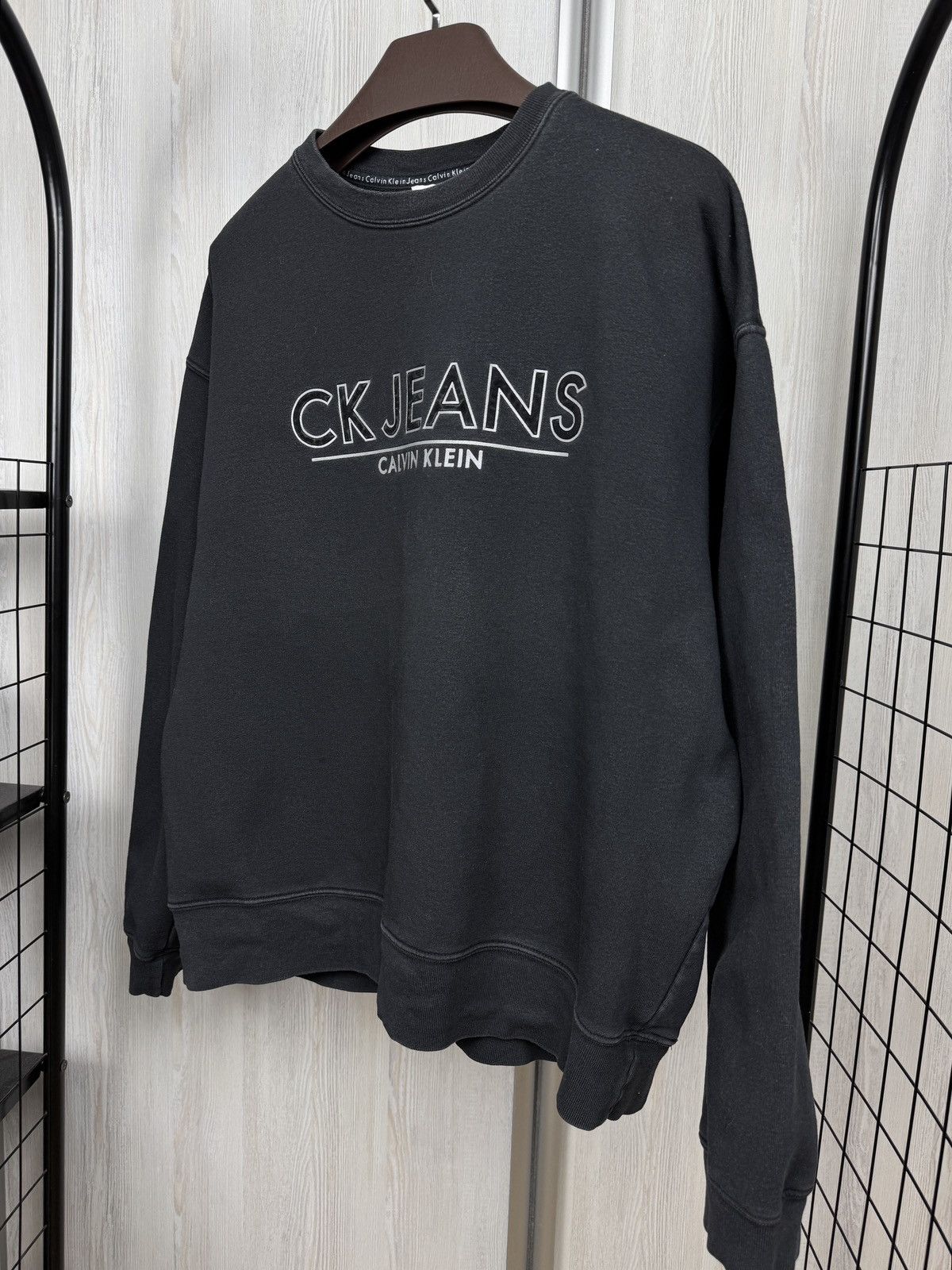 Calvin Klein Calvin Klein Jeans vintage made in USA big logo sweatshirt Size US XL / EU 56 / 4 - 6 Thumbnail