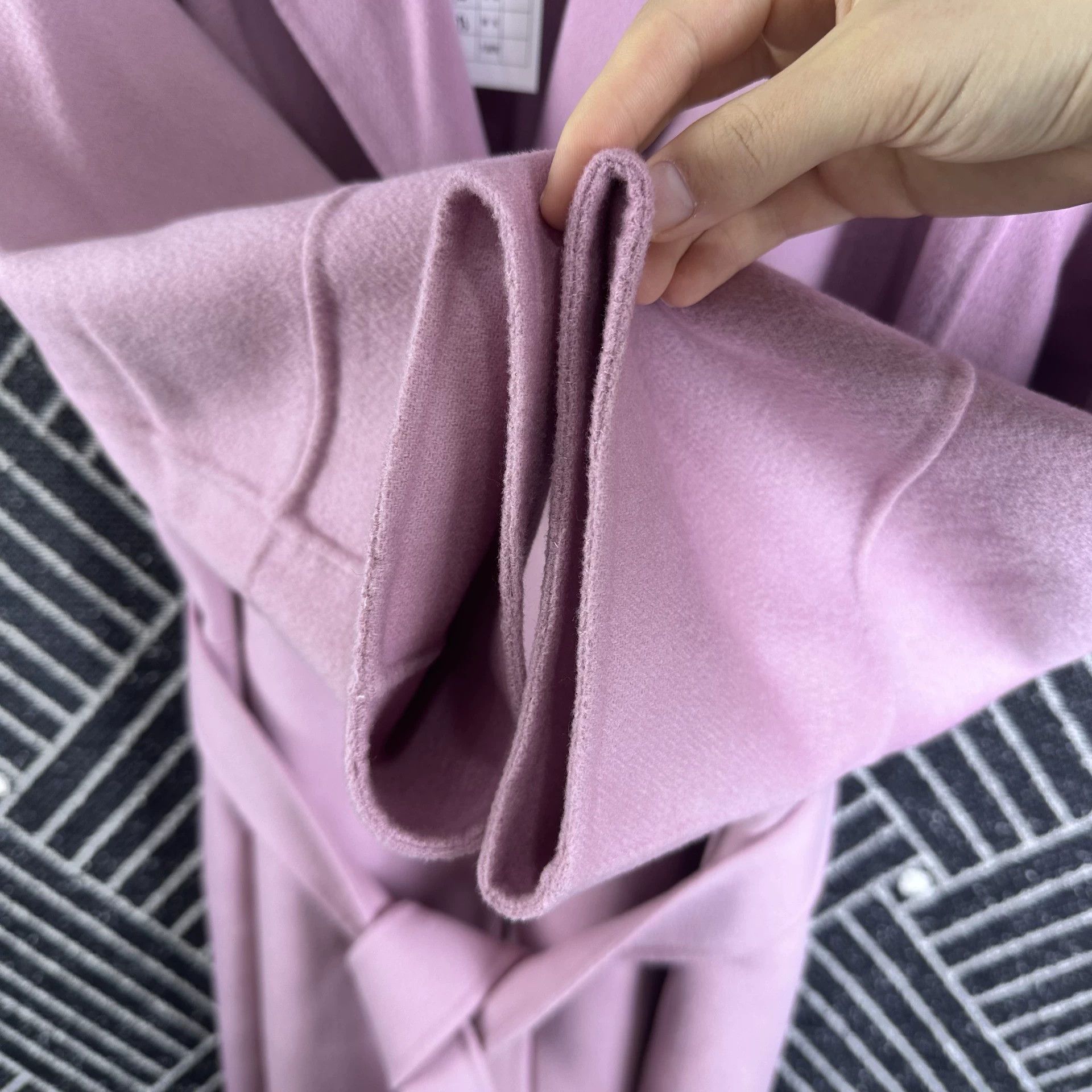 Max Mara MaxMara ARONA 99 New Pink Wool Coat 38 Size S / US 4 / IT 40 - 5 Thumbnail
