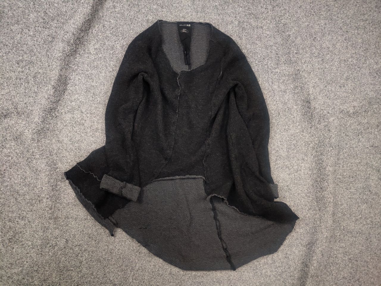Other Studio B3 Design loose-fitting cardigan asymmetrical hem Size S / US 4 / IT 40 - 1 Thumbnail