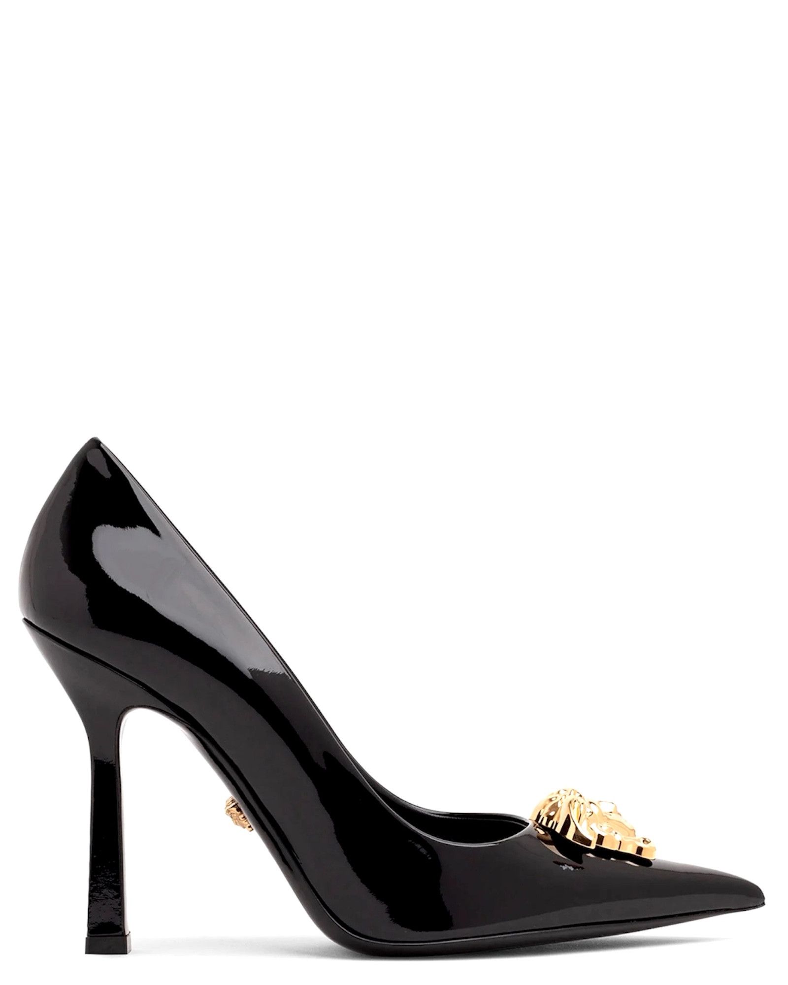 パンプス Versace Embroidered Denim Pumps VERSACE Embroidered denim pumps | gebnegozionline | REVERSIBLE