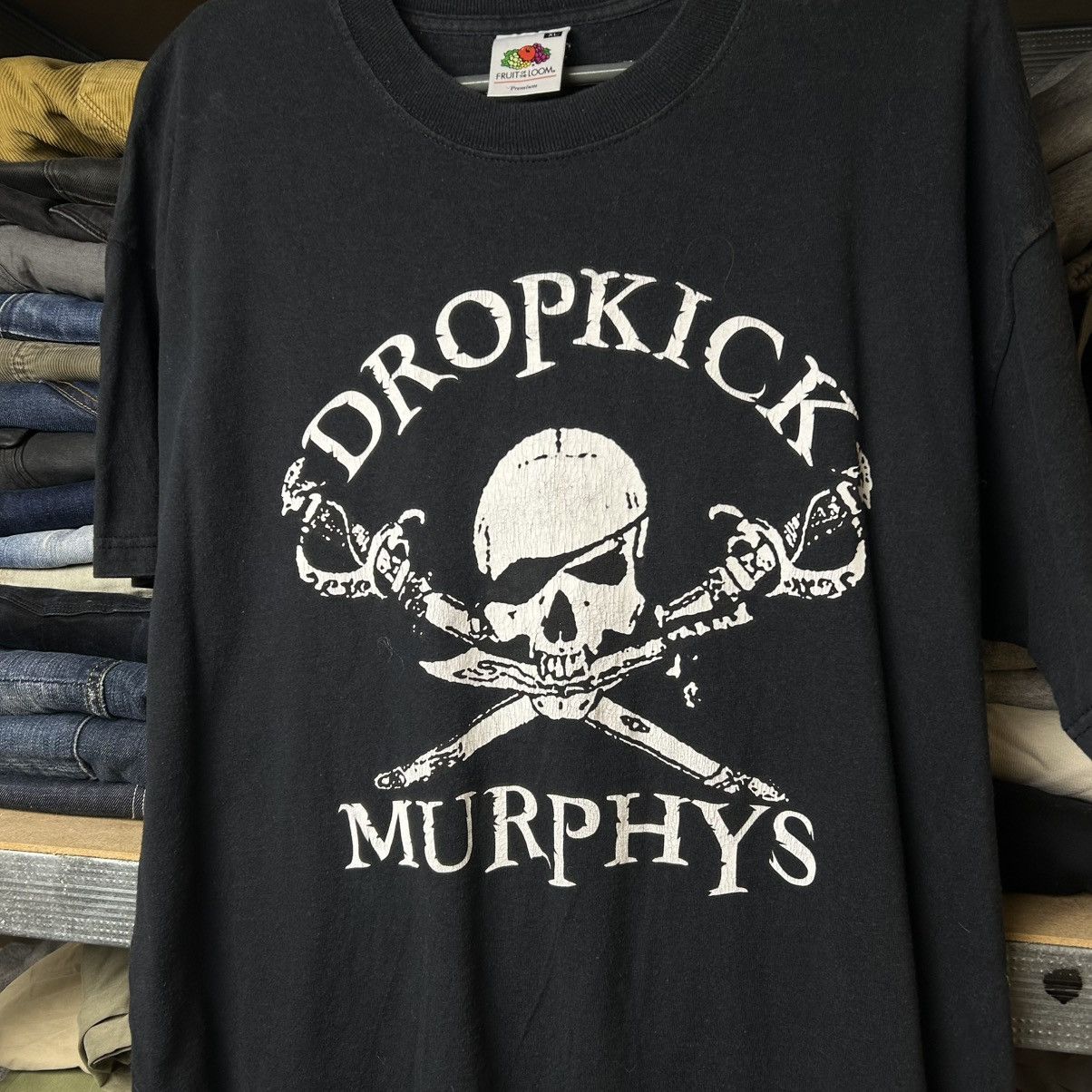Band Tees Vintage Dropkick Murphys 2000’s big logo rock band tee Size US XL / EU 56 / 4 - 2 Thumbnail