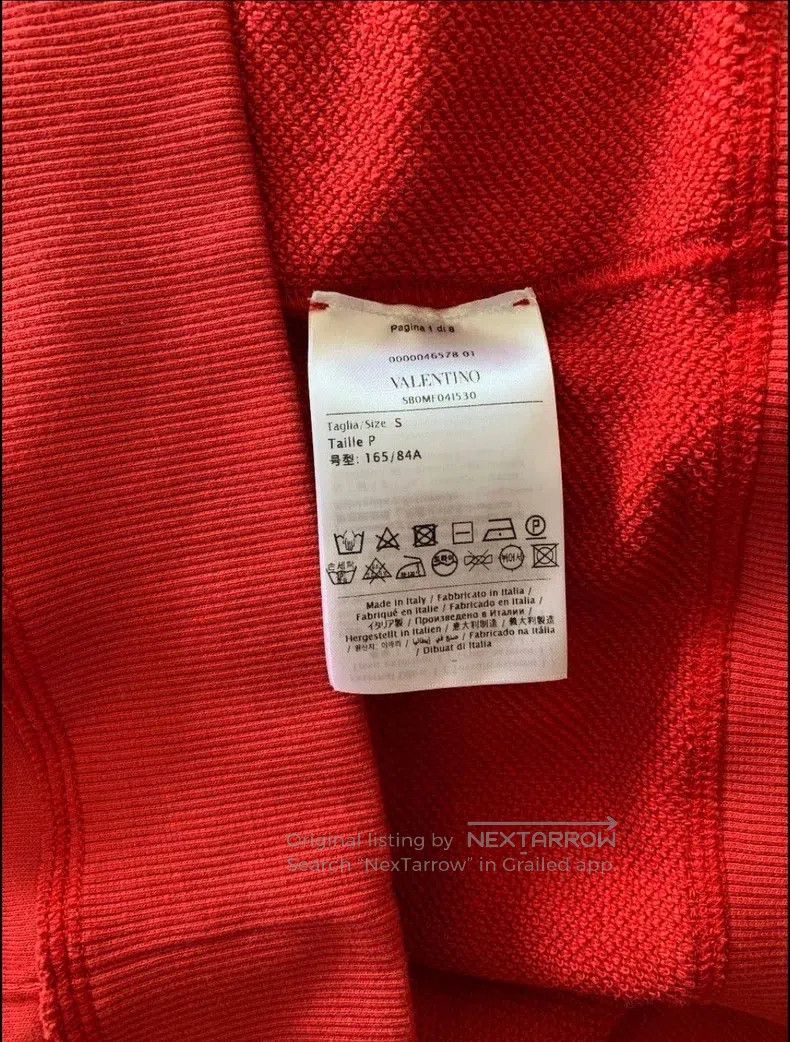 Valentino Valentino Qixi limited sweatshirt Size US S / EU 44-46 / 1 - 7 Thumbnail