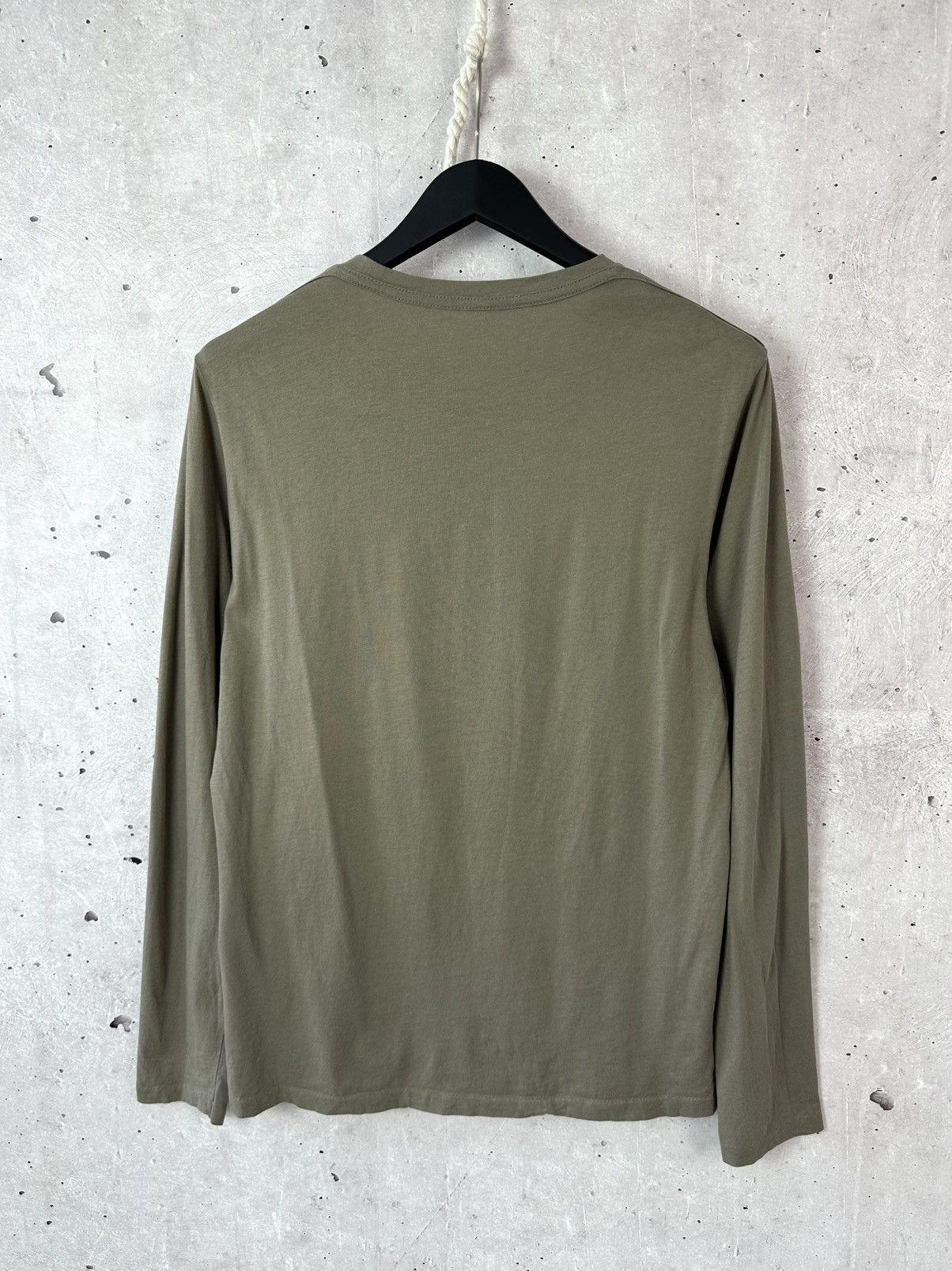 Allsaints Allsaints Tonic Khaki Crew Neck Cotton Long Sleeve Size US L / EU 52-54 / 3 - 6 Thumbnail