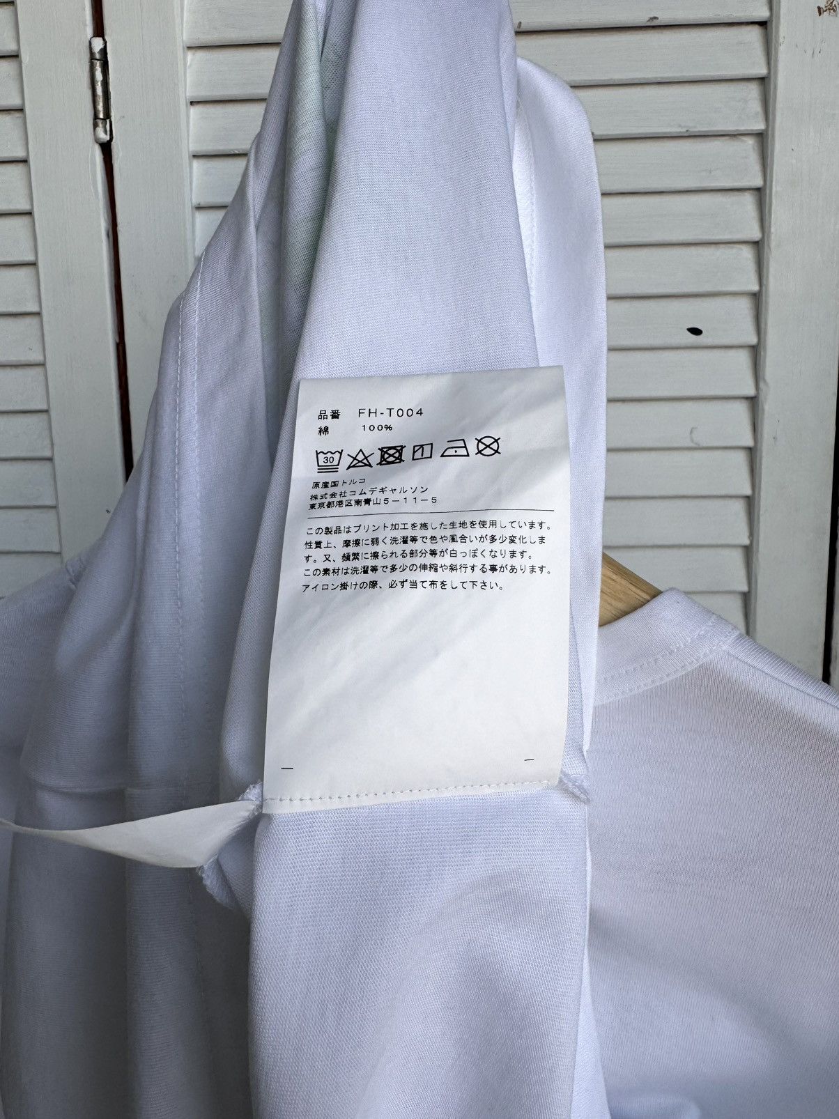 Comme des Garcons Comme des Garçons Shirt KAWS Graphic T-Shirt White Size US L / EU 52-54 / 3 - 8 Thumbnail