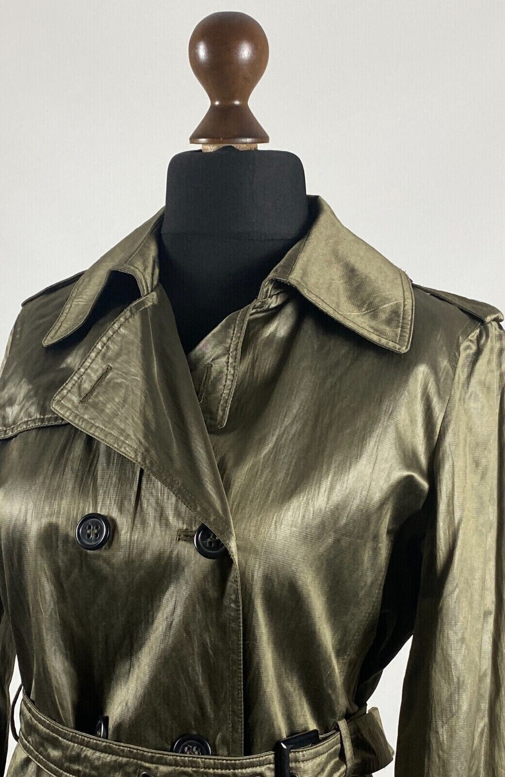 image of Avant Garde x Max Mara Marella Max Mara Women's Trench Coat Jacket Us 6 Gb 10 (Size Medium)