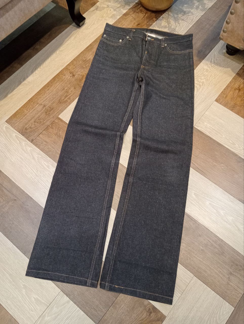 Issey Miyake ZUCCA TRAVAIL VINTAGE ISSEY MIYAKE BAGGY DENIM PANTS Size US 32 / EU 48 - 2 Thumbnail
