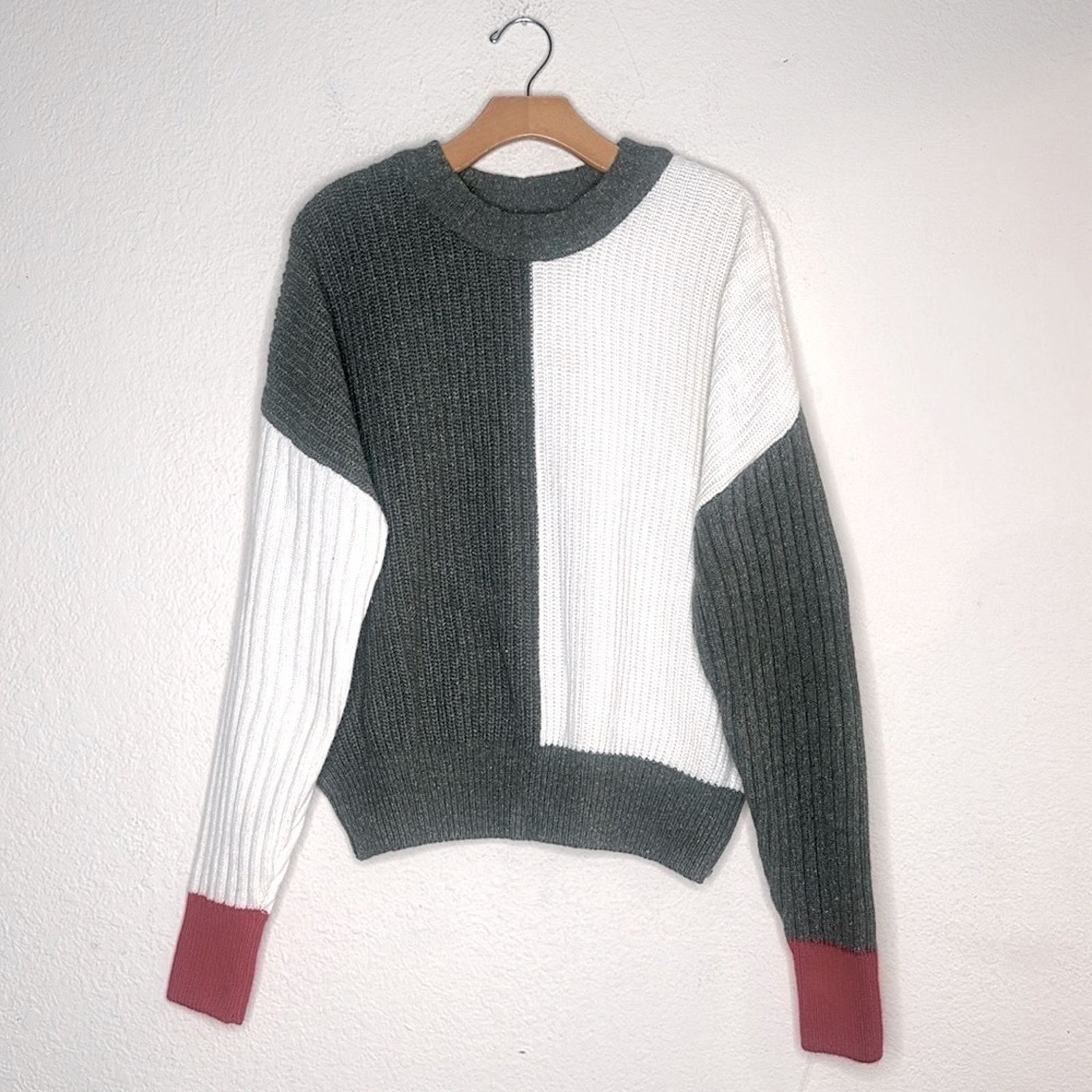 Other Valentine Witmeur Lab Colorblock Sweater Large Size L / US 10 / IT 46 - 3 Thumbnail