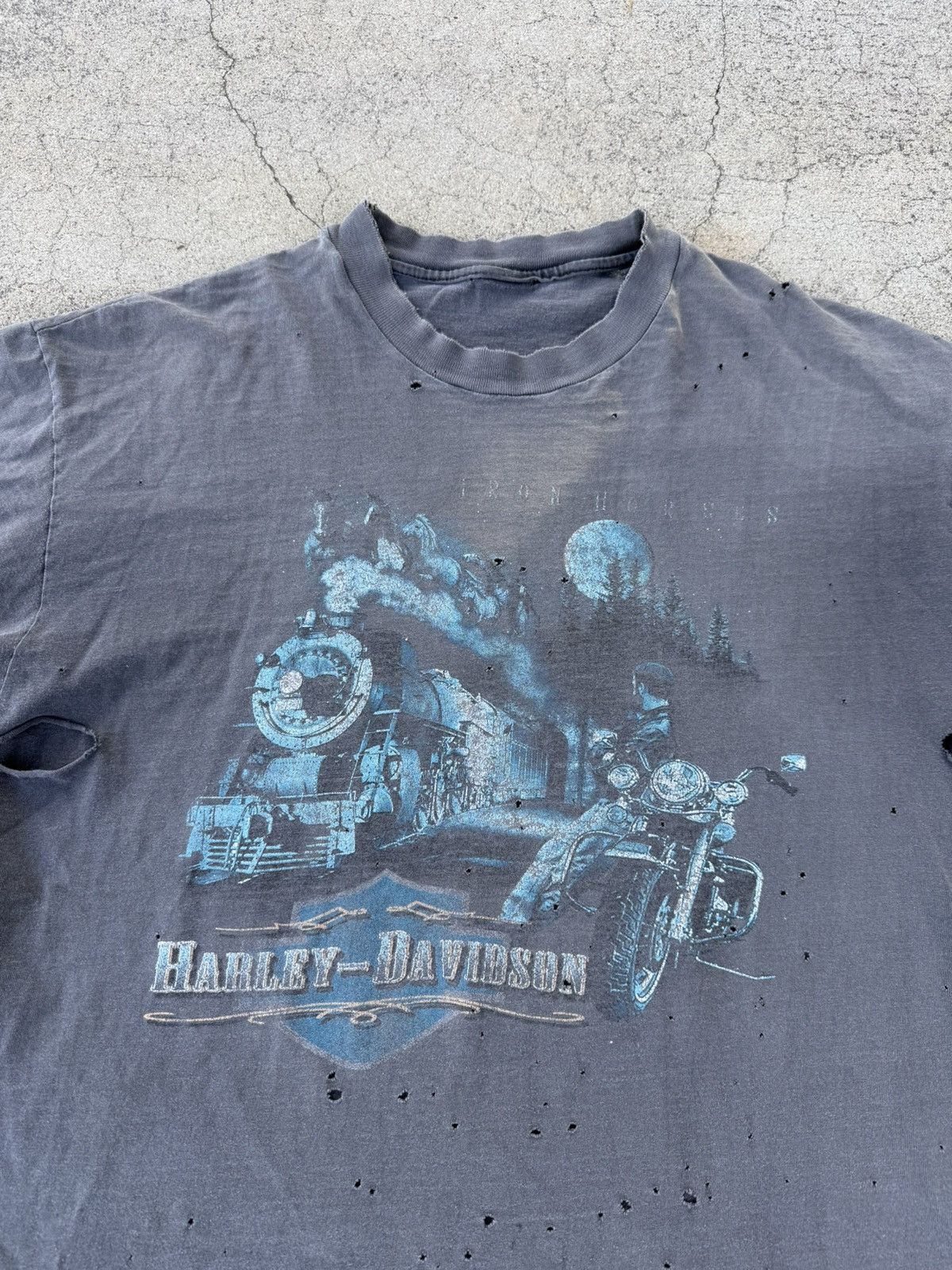 Harley Davidson Vintage Harley Davidson Tee Size US L / EU 52-54 / 3 - 2 Thumbnail