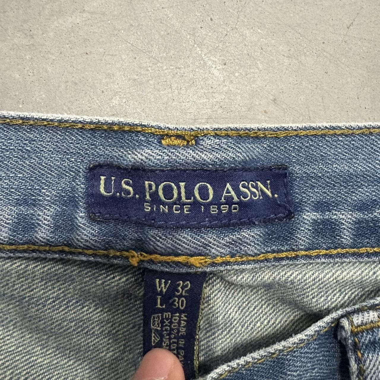 Vintage Crazy Vintage Y2K/2000s Baggy Skater Style Wideleg Medium Blue Wash Denim Jeans! Size US 32 / EU 48 - 6 Thumbnail