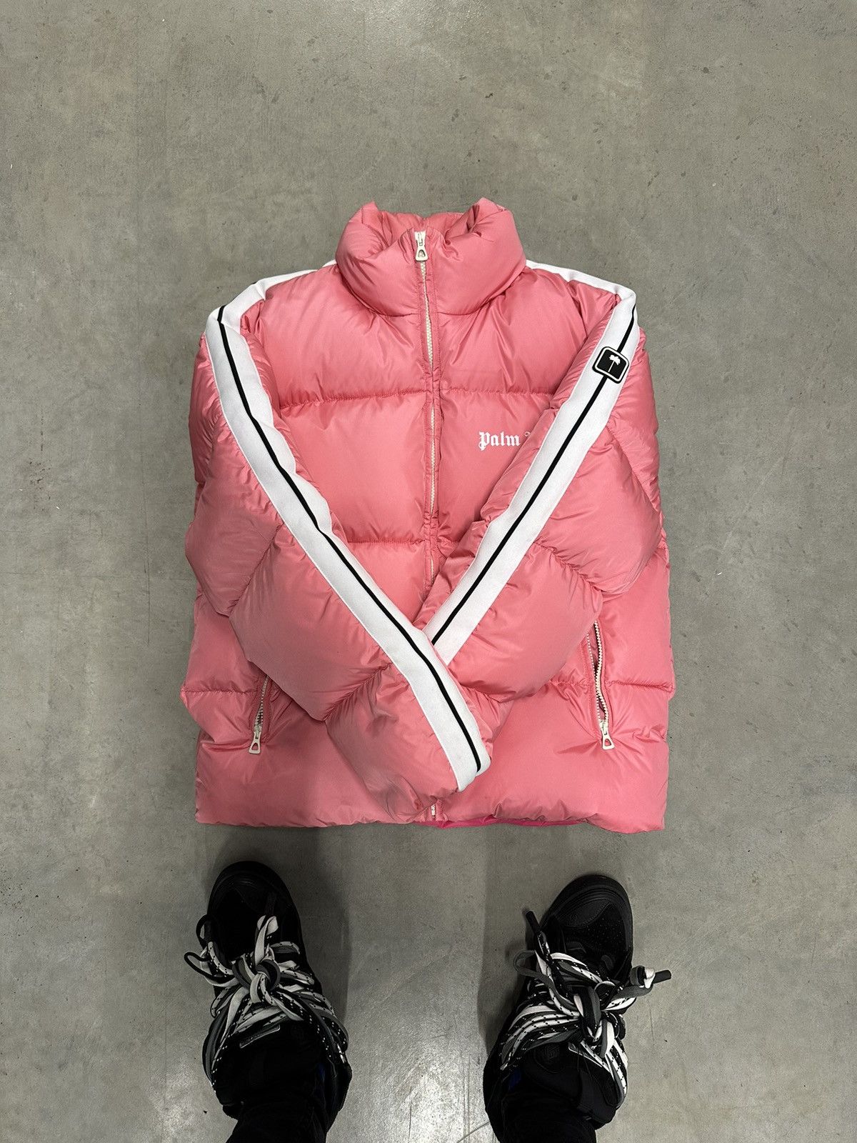 Palm Angels Palm Angels Pink Puffer Jacket Size US S / EU 44-46 / 1 - 3 Thumbnail