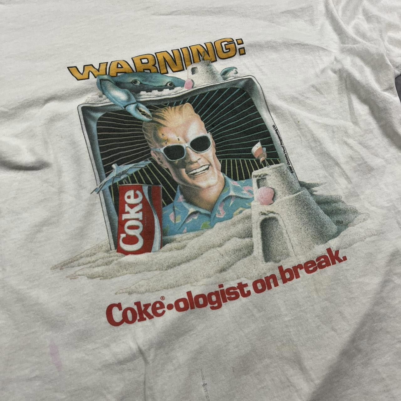 Designer Vintage 80s Coke shirt Size US S / EU 44-46 / 1 - 2 Thumbnail