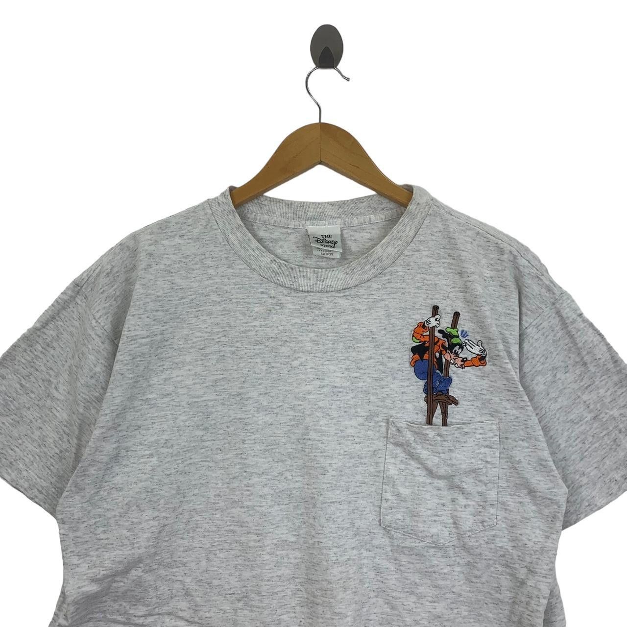 Vintage Vintage THE DISNEY STORE GOOFY Cartoon Tee Shirt Top Pocket Size L / US 10 / IT 46 - 2 Thumbnail