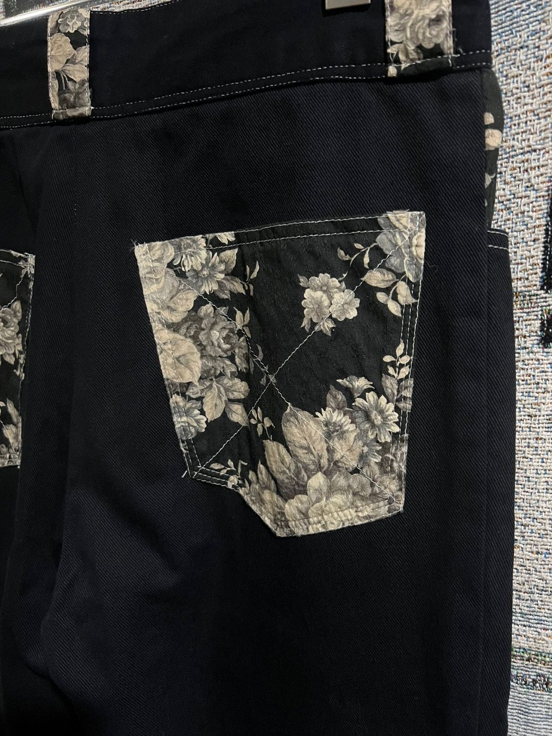 Japanese Brand Flower cotton pocket pants Size US 30 / EU 46 - 5 Thumbnail
