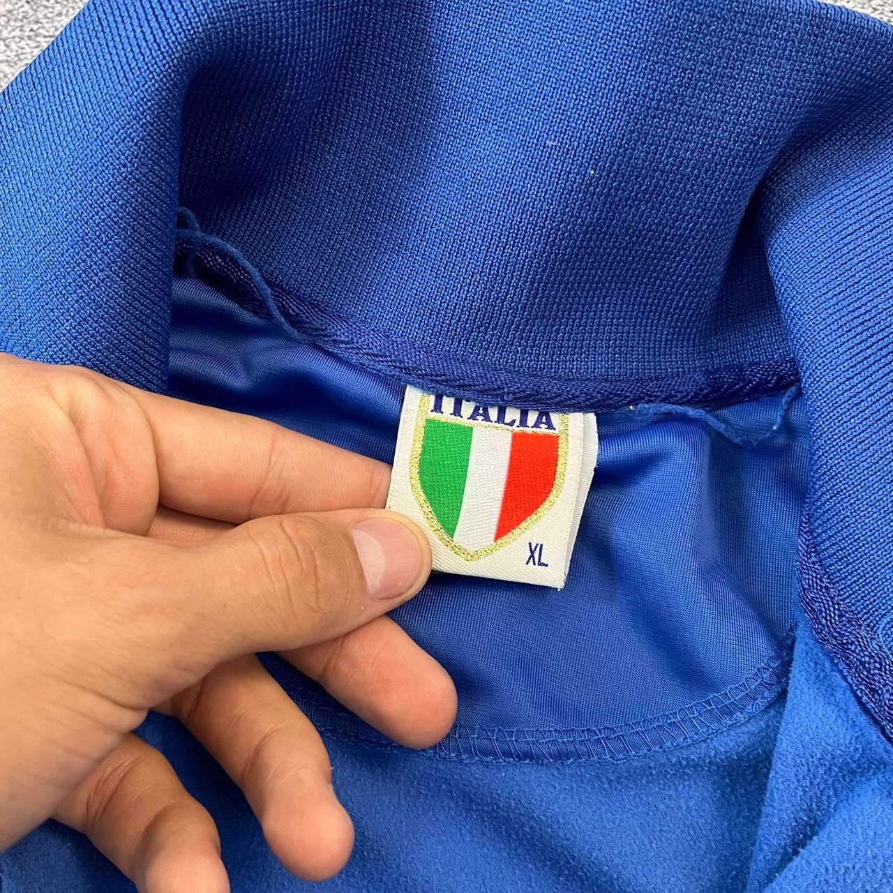 Other Y2K Rare 🇮🇹 Italia Team big center logo Soccer Zip Size US XL / EU 56 / 4 - 4 Thumbnail